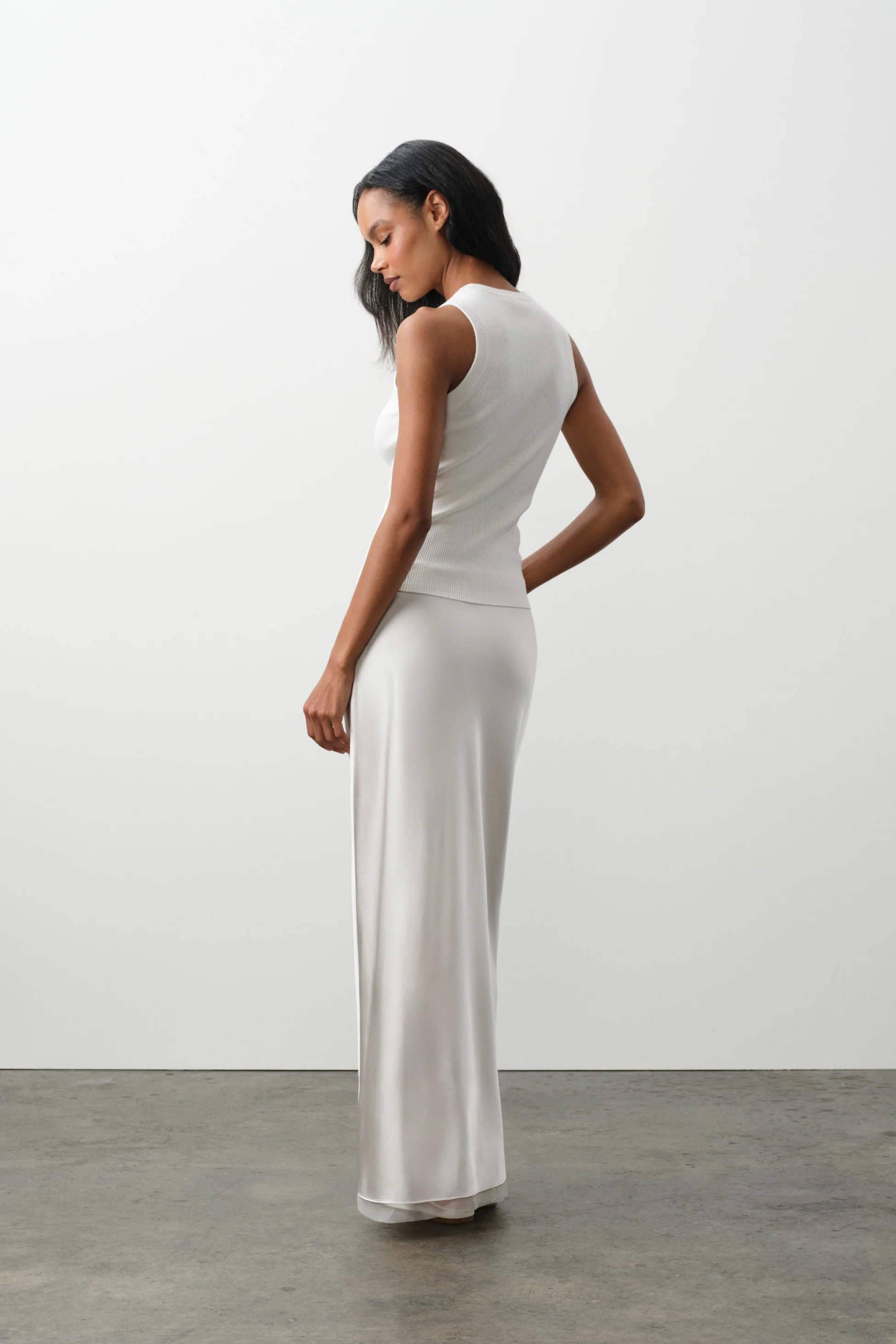 ADERYN SILK SKIRT - Image 10