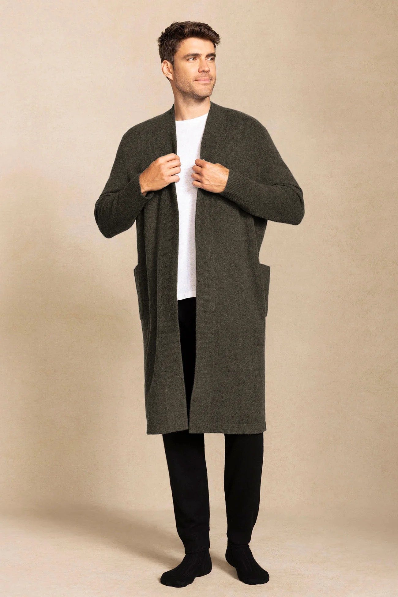 ANGUS CASHMERE ROBE - Image 6