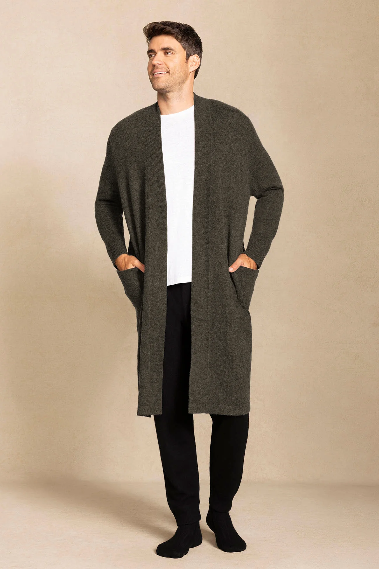 ANGUS CASHMERE ROBE - Image 7