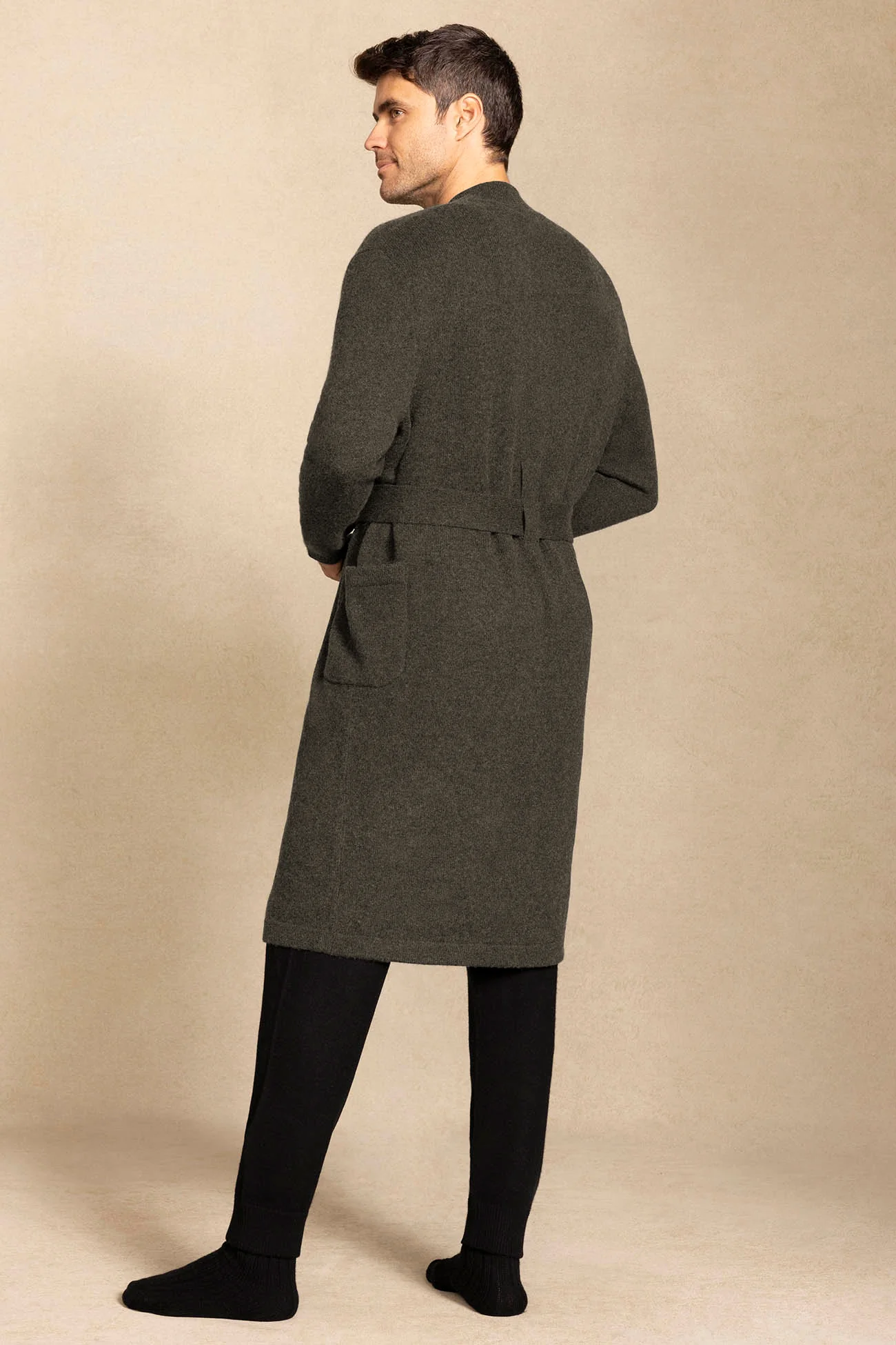 ANGUS CASHMERE ROBE - Image 8