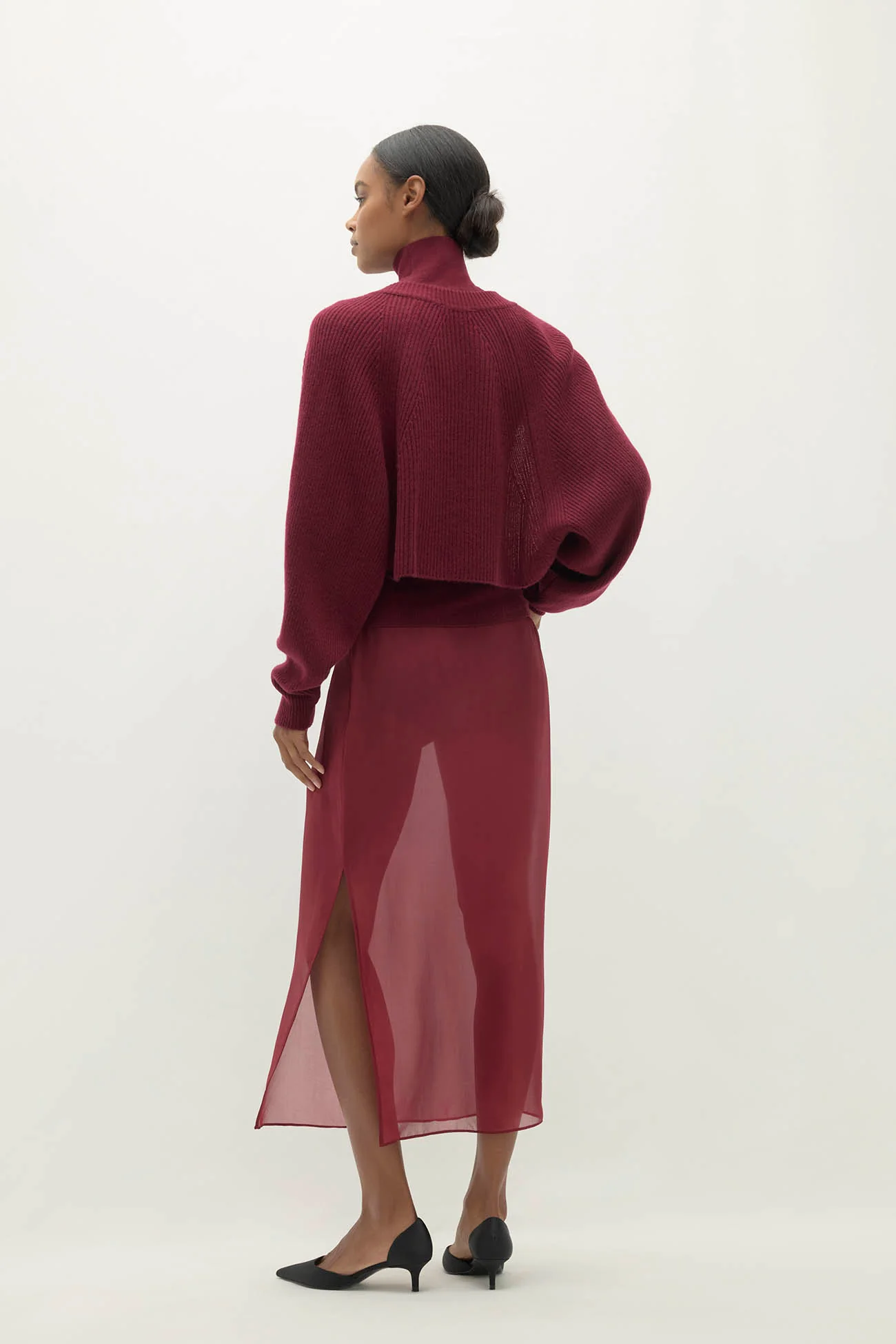 ANTOINETTE RIBBED CASHMERE SHRUG - Image 20