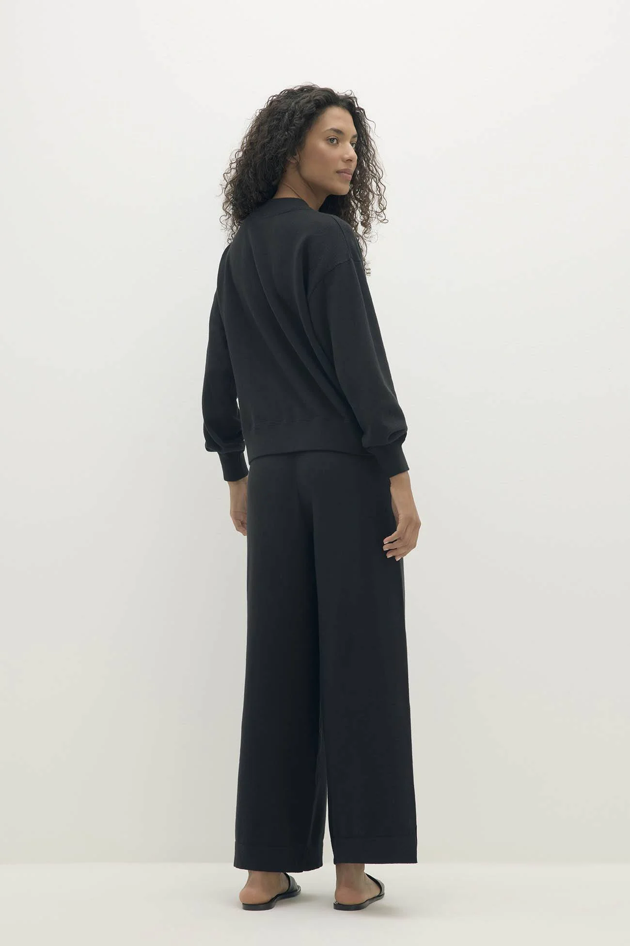 BIANKA COTTON CASHMERE CREWNECK PULLOVER - Image 10