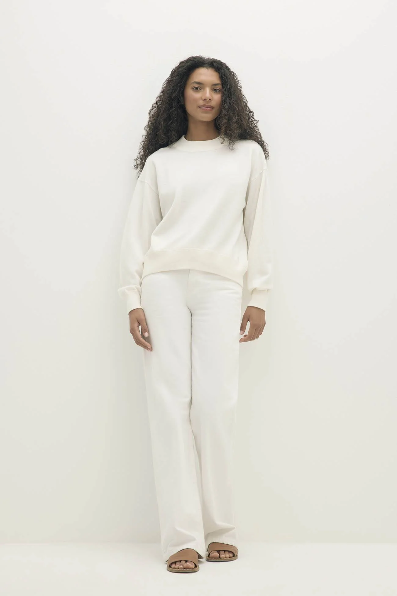BIANKA COTTON CASHMERE CREWNECK PULLOVER - Image 12