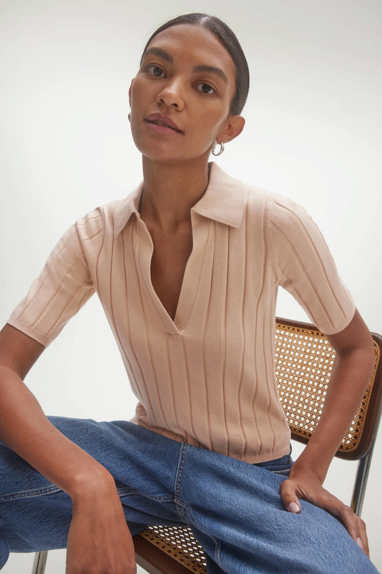 BLAIRE RIBBED POLO - Image 19