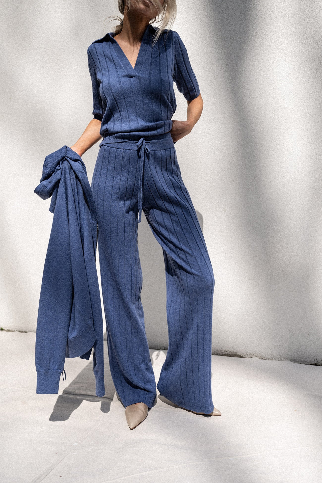 BLAIRE RIBBED POLO - Image 27