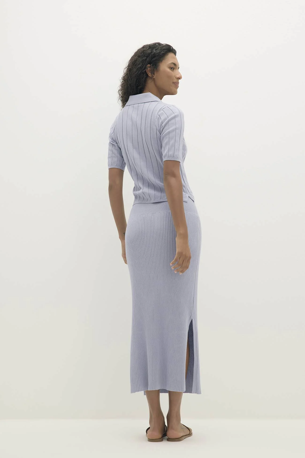 BLAIRE RIBBED POLO - Image 3