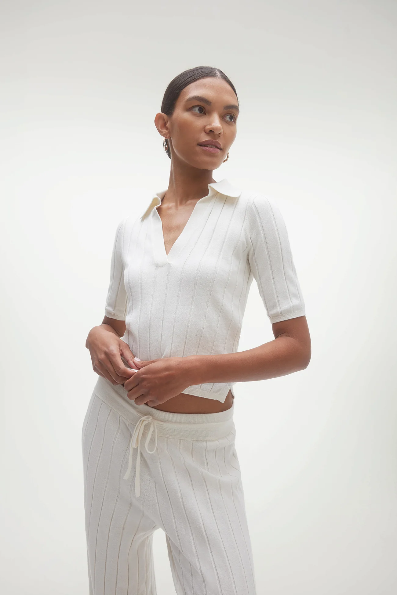 BLAIRE RIBBED POLO - Image 8