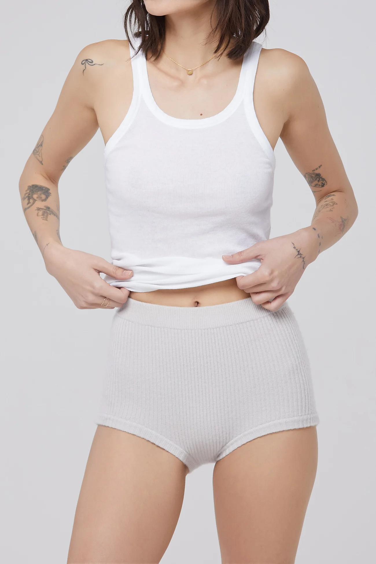 CLARISSA RIBBED SHORTS - Image 16