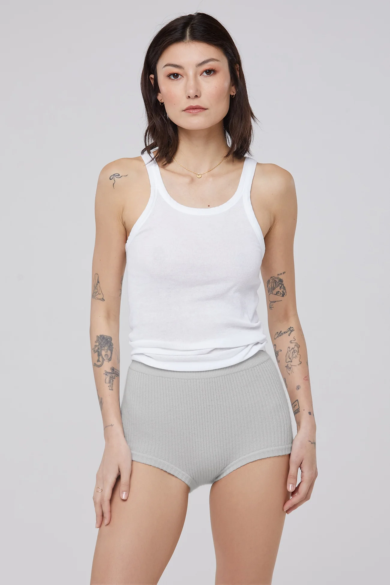 CLARISSA RIBBED SHORTS - Image 28