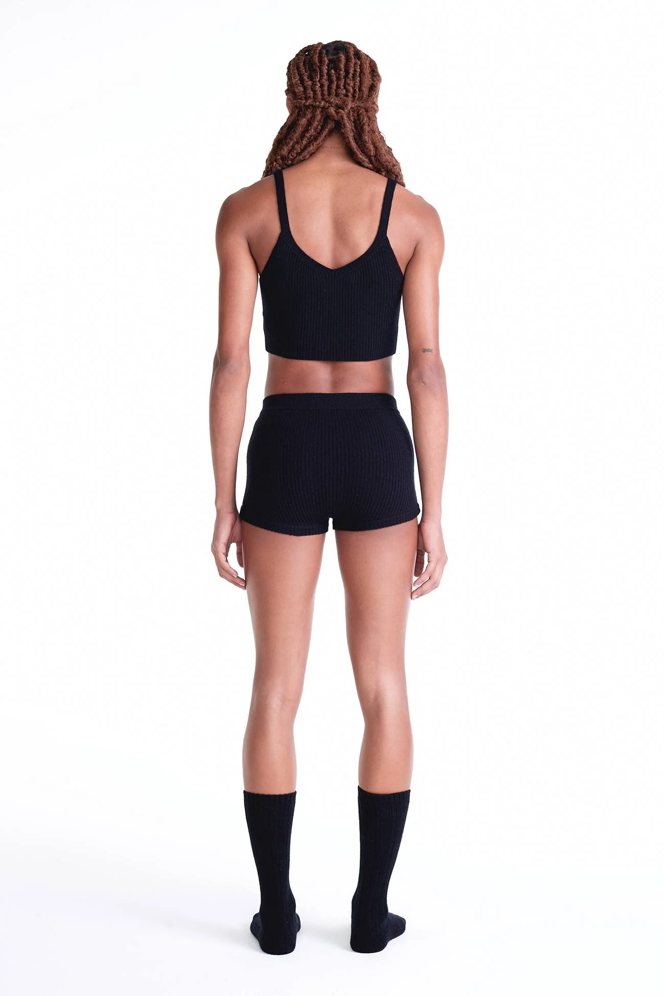 CLARISSA RIBBED SHORTS - Image 4