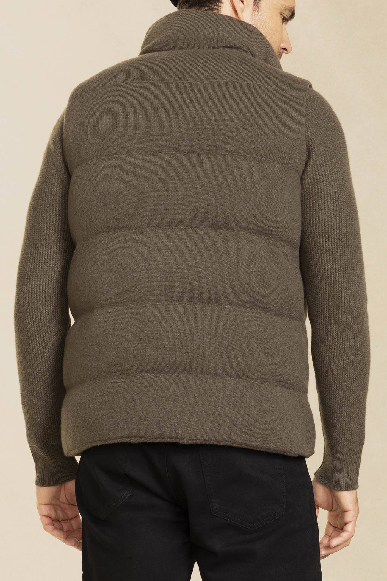 CODY CASHMERE PUFFER VEST - Image 13