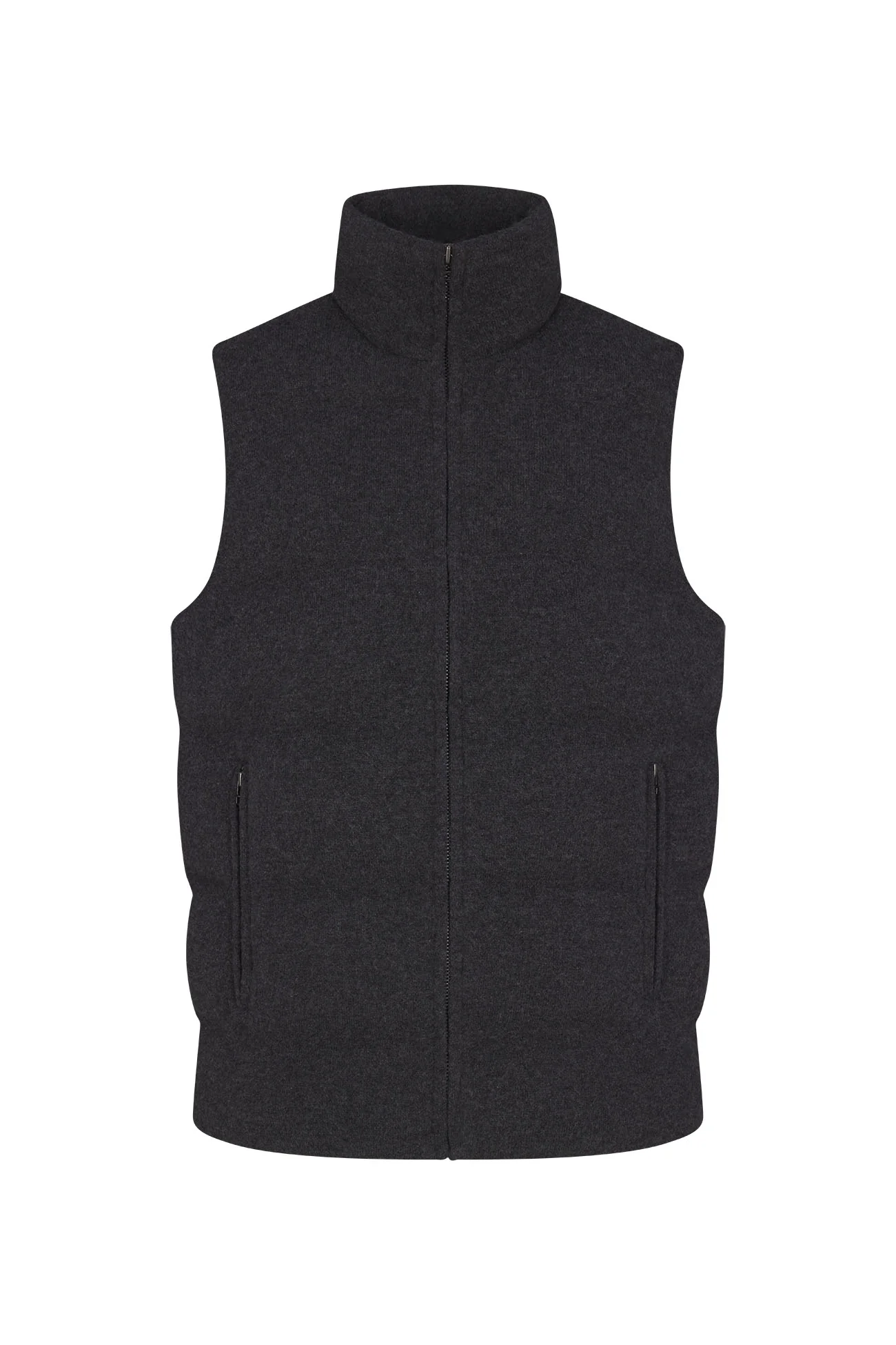 CODY CASHMERE PUFFER VEST - Image 5