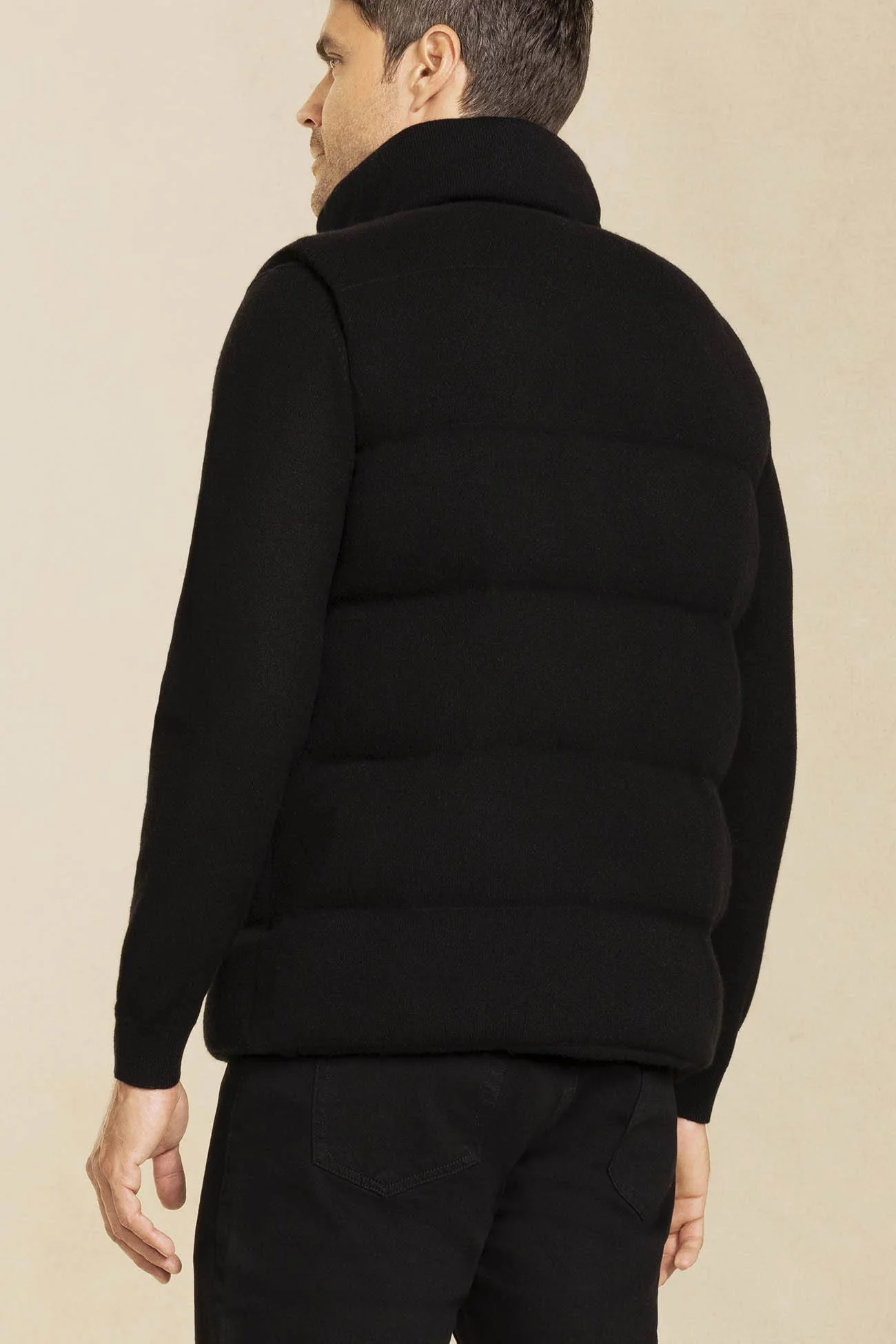 CODY CASHMERE PUFFER VEST - Image 8