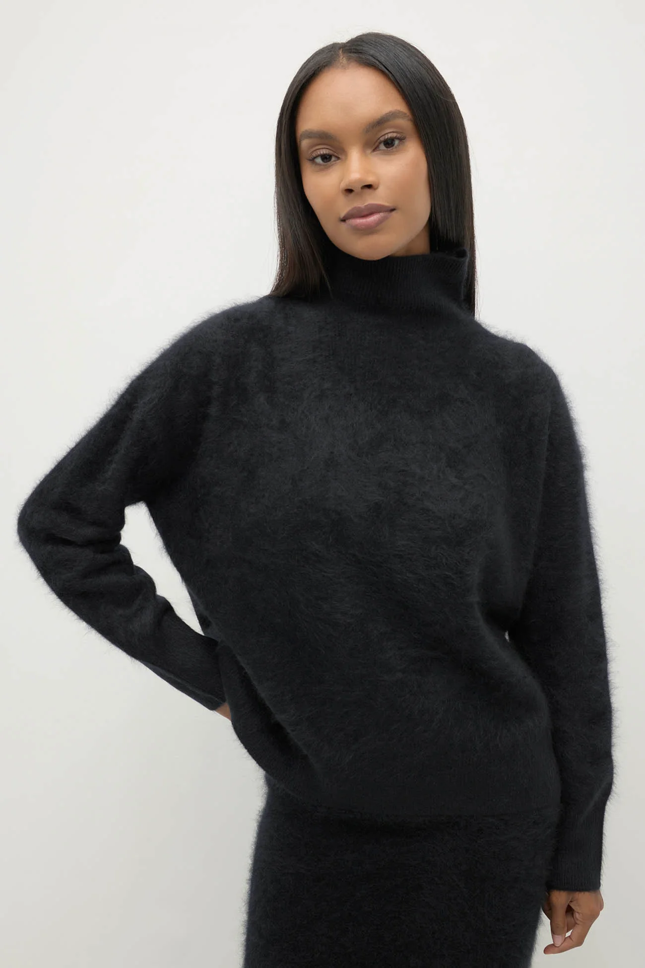 ETHEL BRUSHED CASHMERE TURTLENECK SWEATER - Image 10
