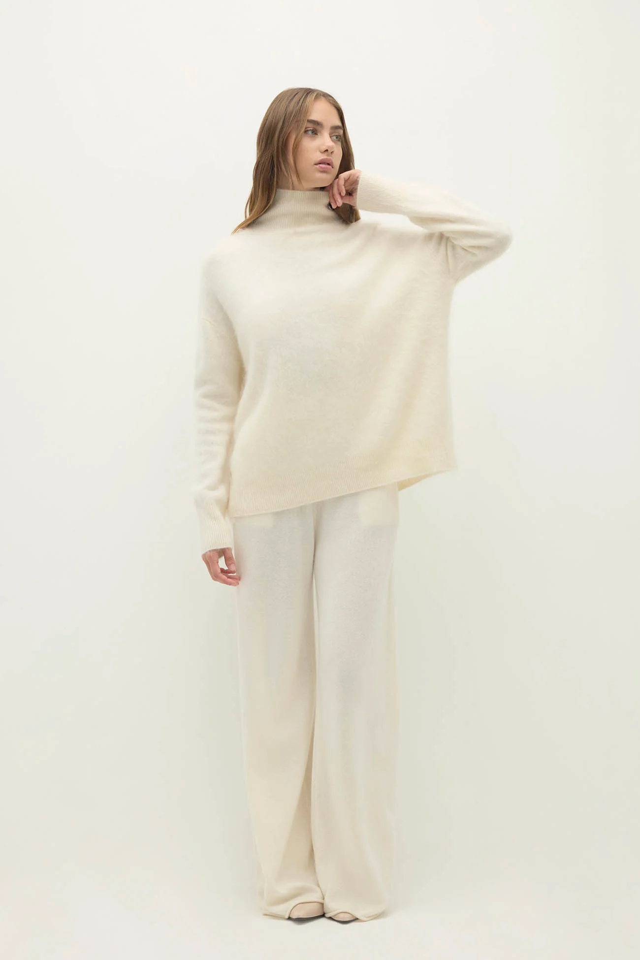 ETHEL BRUSHED CASHMERE TURTLENECK SWEATER - Image 20