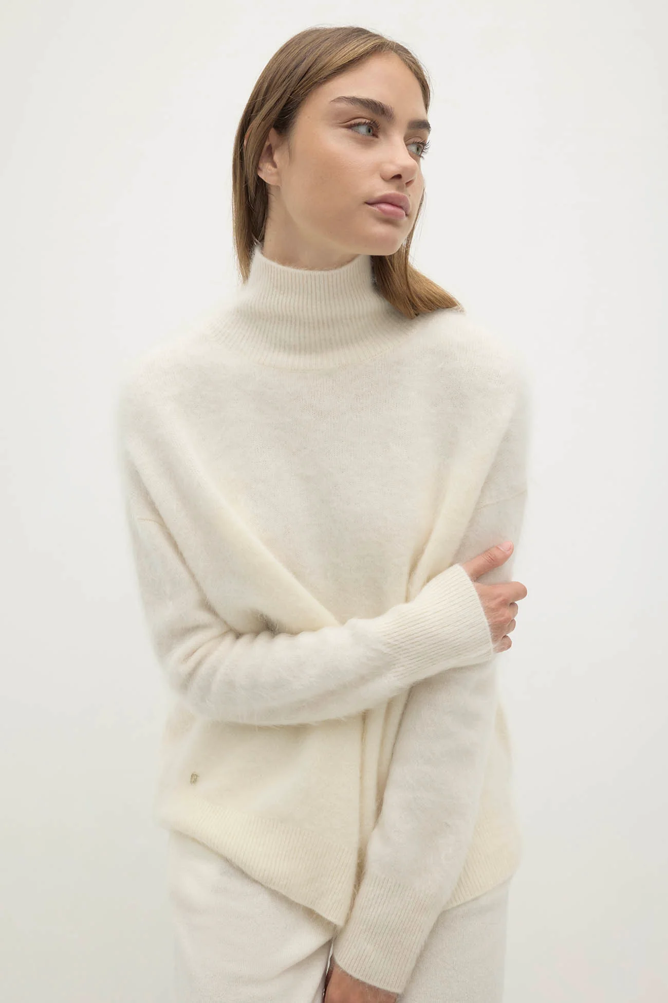 ETHEL BRUSHED CASHMERE TURTLENECK SWEATER - Image 24