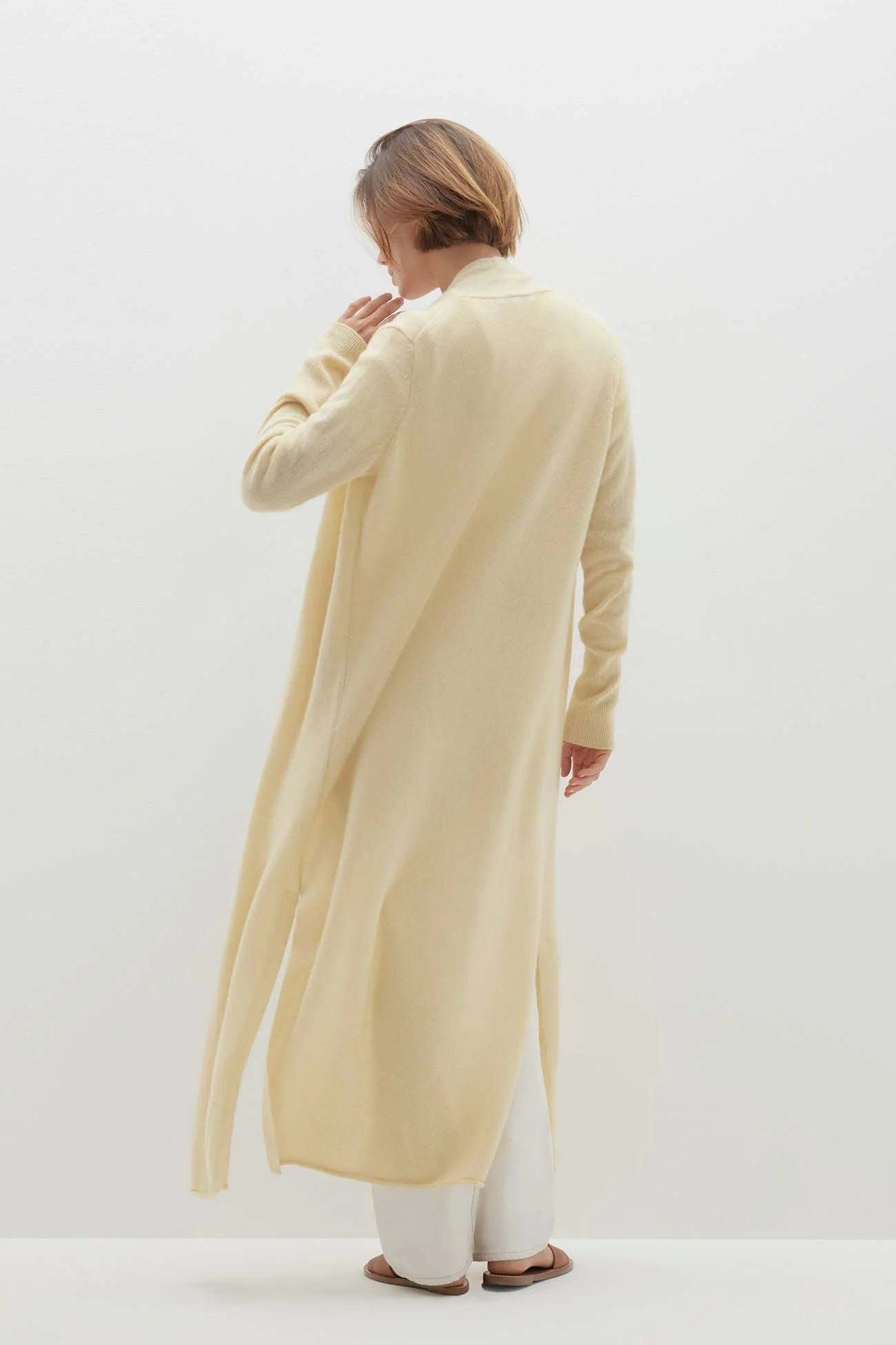 FAYE LONGLINE CASHMERE CARDIGAN - Image 22