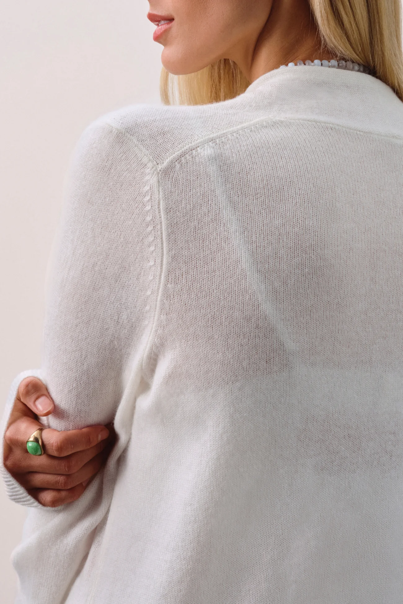 FAYE LONGLINE CASHMERE CARDIGAN - Image 37