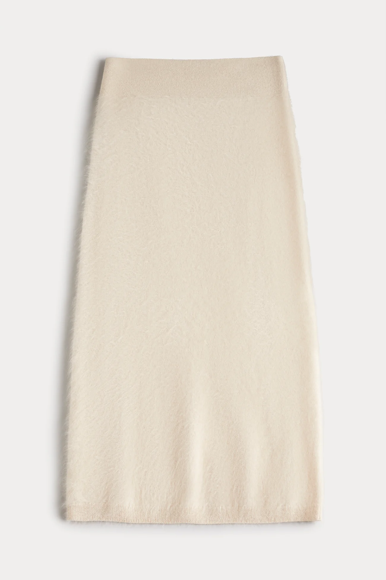 FRANCESCA BRUSHED CASHMERE MIDI SKIRT - Image 6