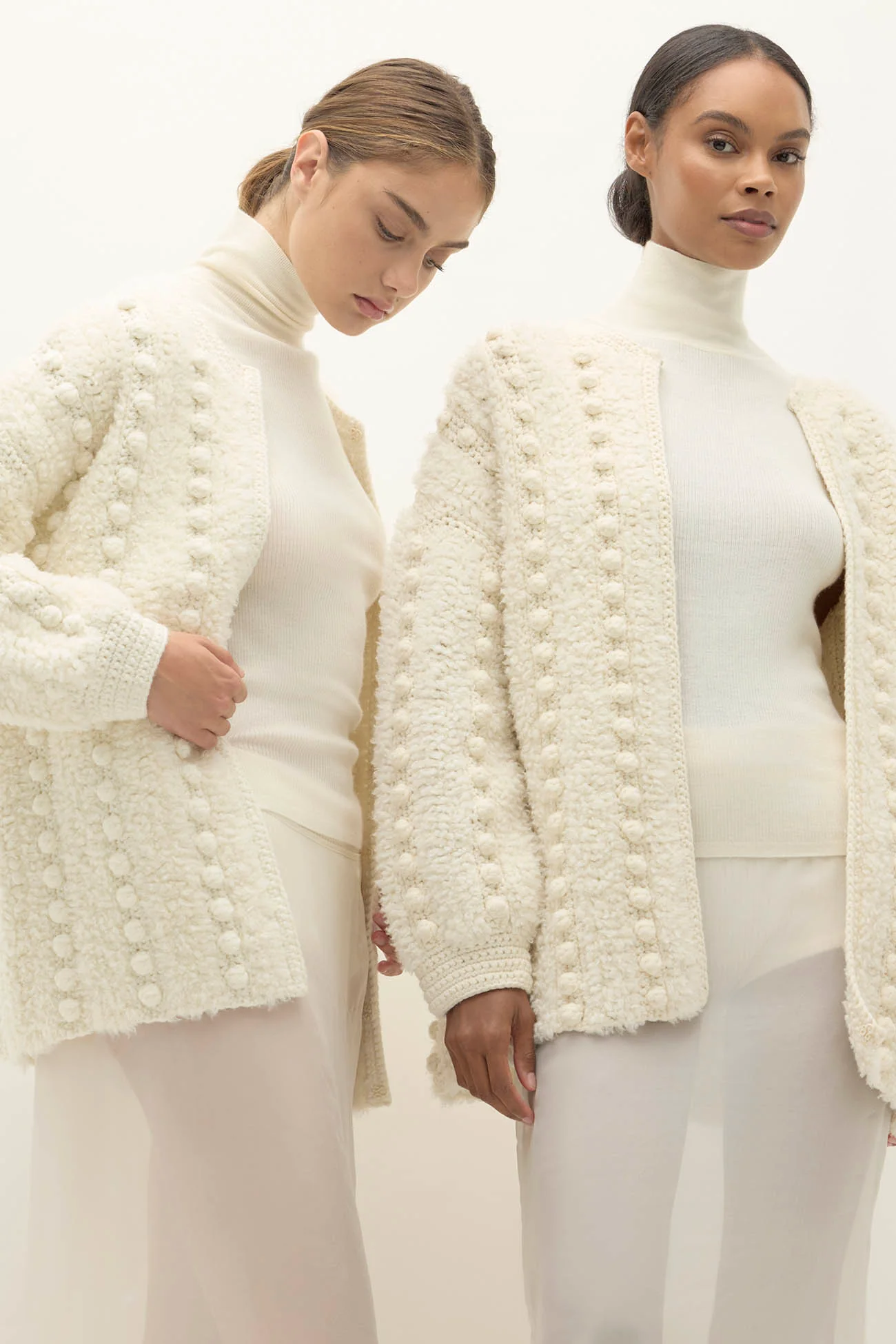 ISA HAND KNIT BUBBLE CARDIGAN - Image 6