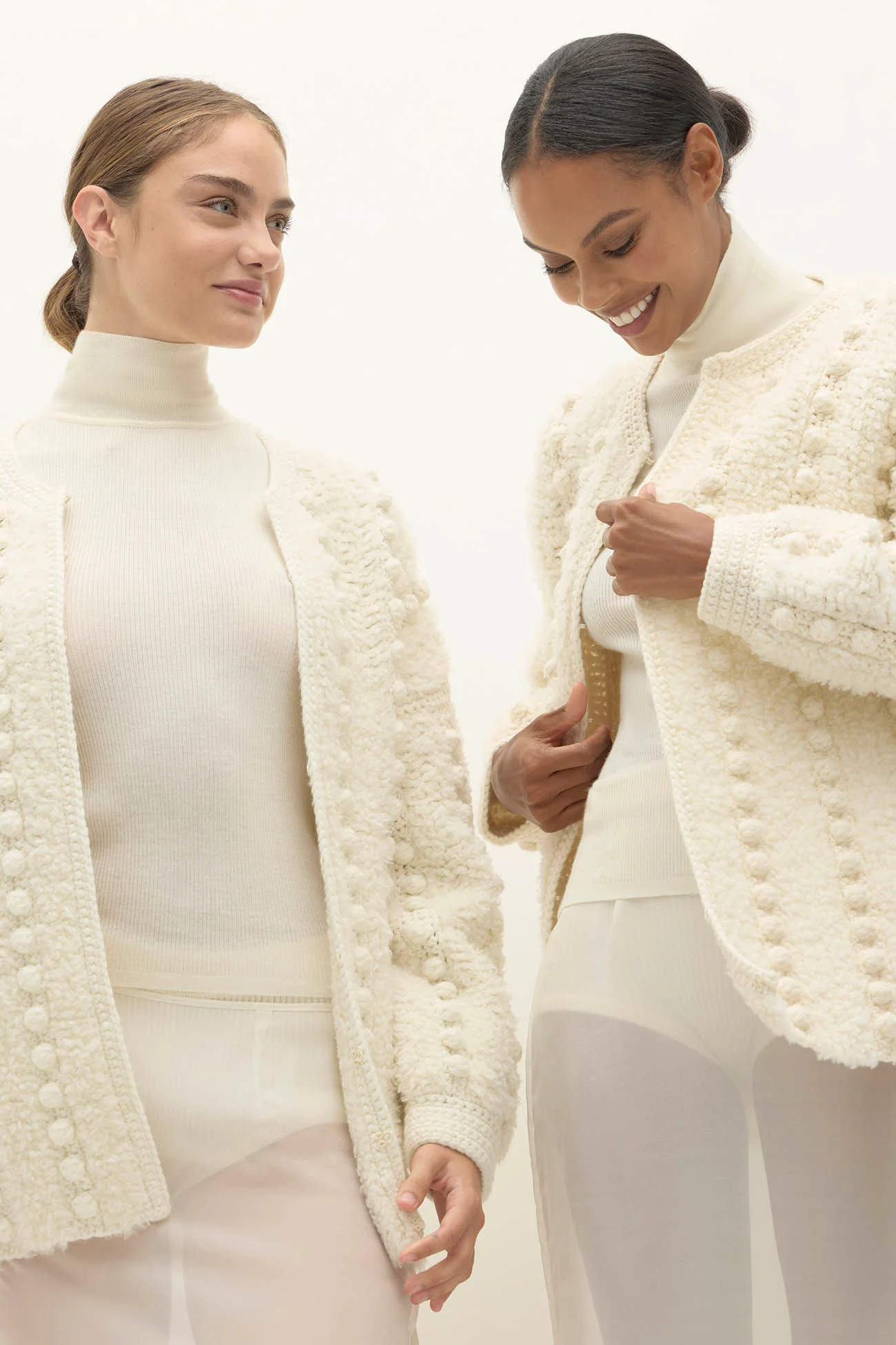 ISA HAND KNIT BUBBLE CARDIGAN - Image 7