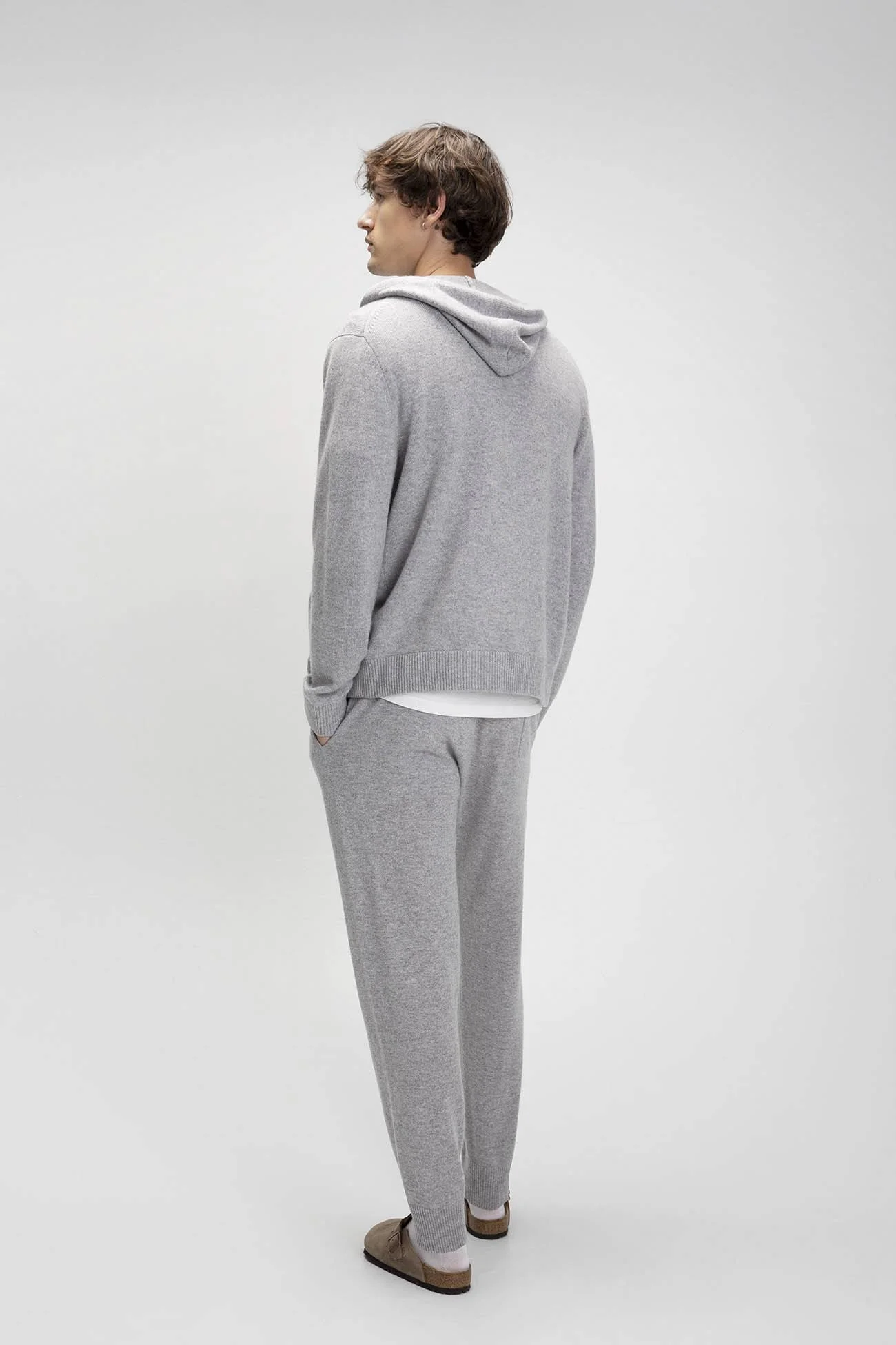 JAKE ZIP-UP CASHMERE HOODIE - Image 10