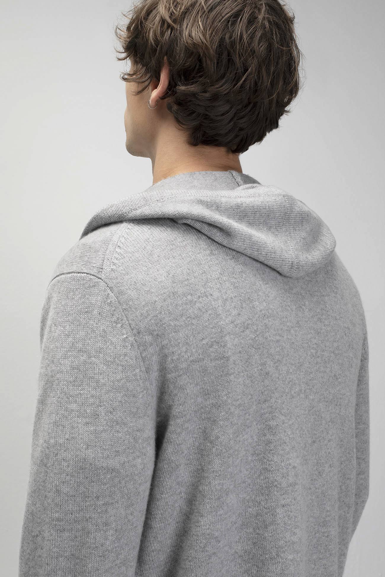 JAKE ZIP-UP CASHMERE HOODIE - Image 11