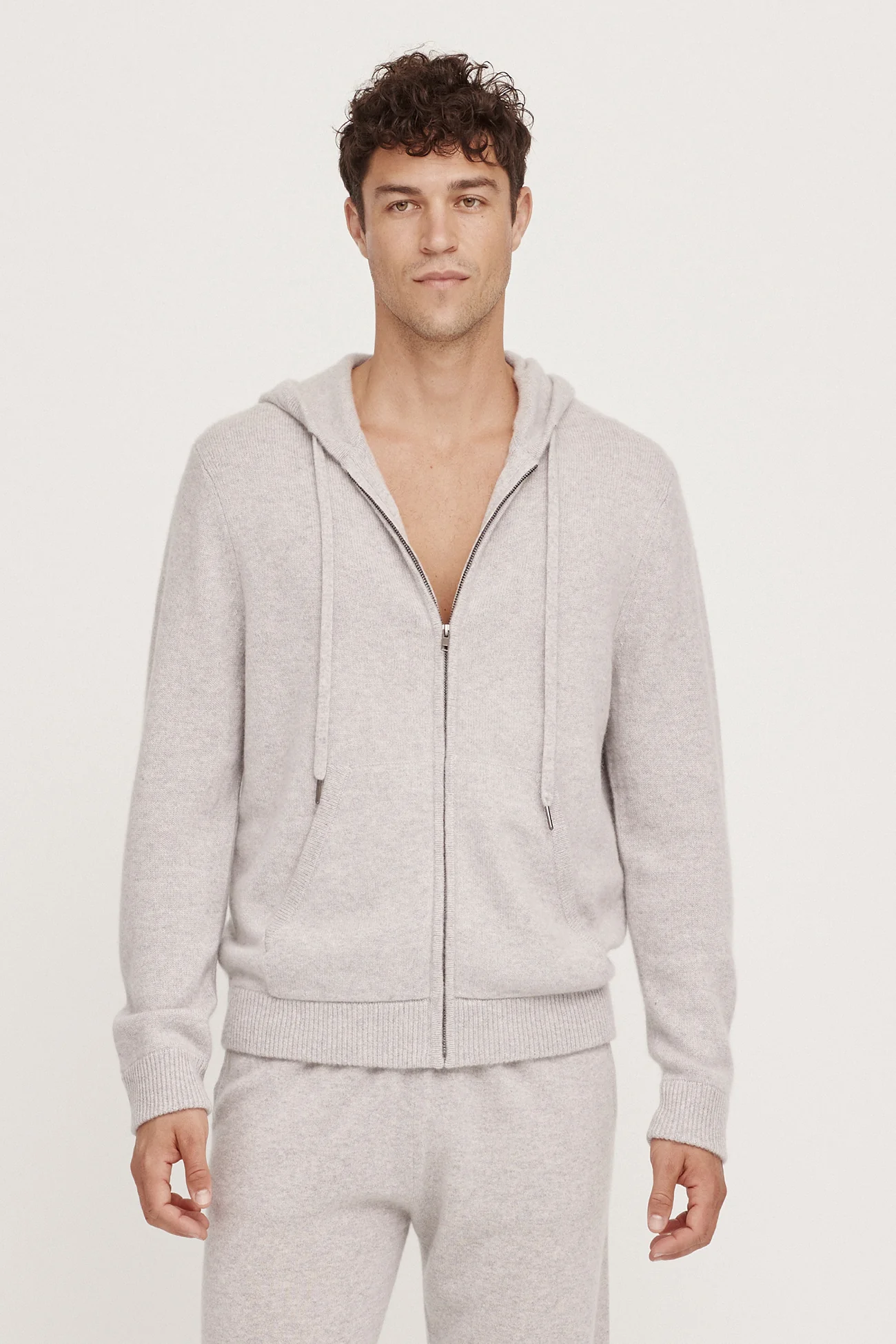 JAKE ZIP-UP CASHMERE HOODIE - Image 13