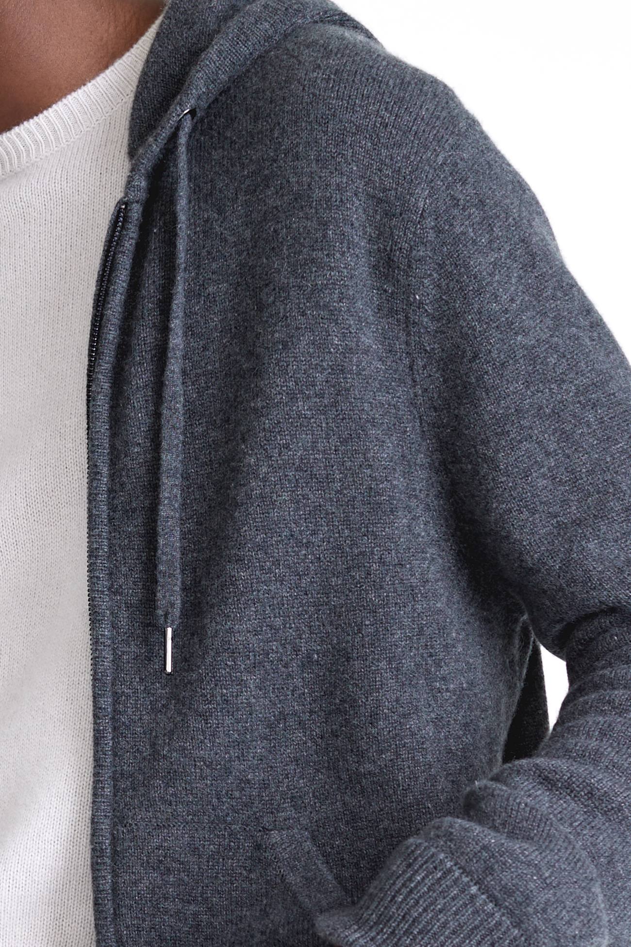 JAKE ZIP-UP CASHMERE HOODIE - Image 20