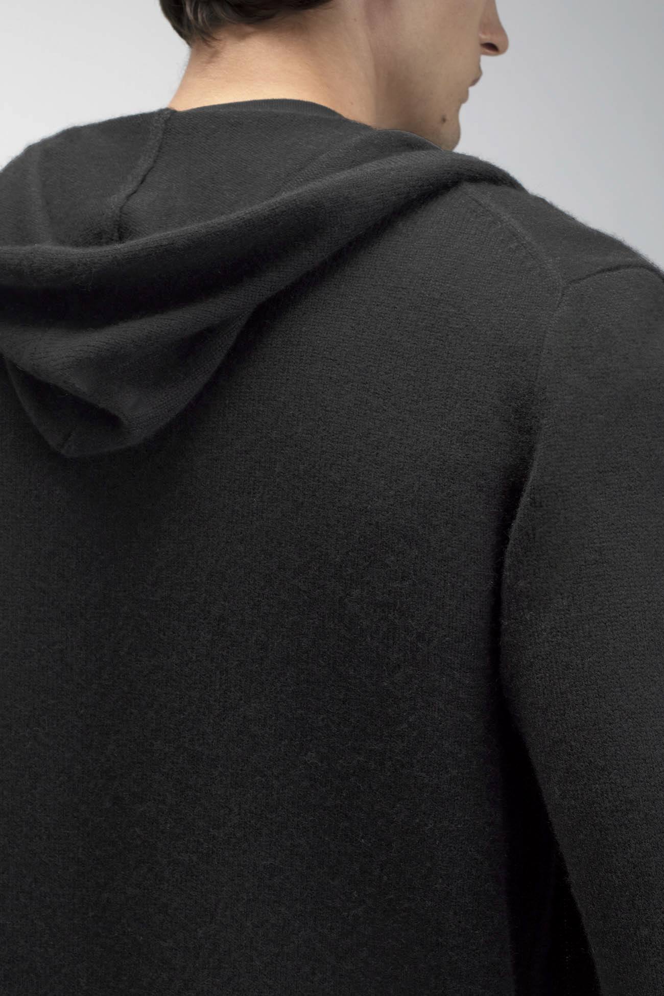 JAKE ZIP-UP CASHMERE HOODIE - Image 5