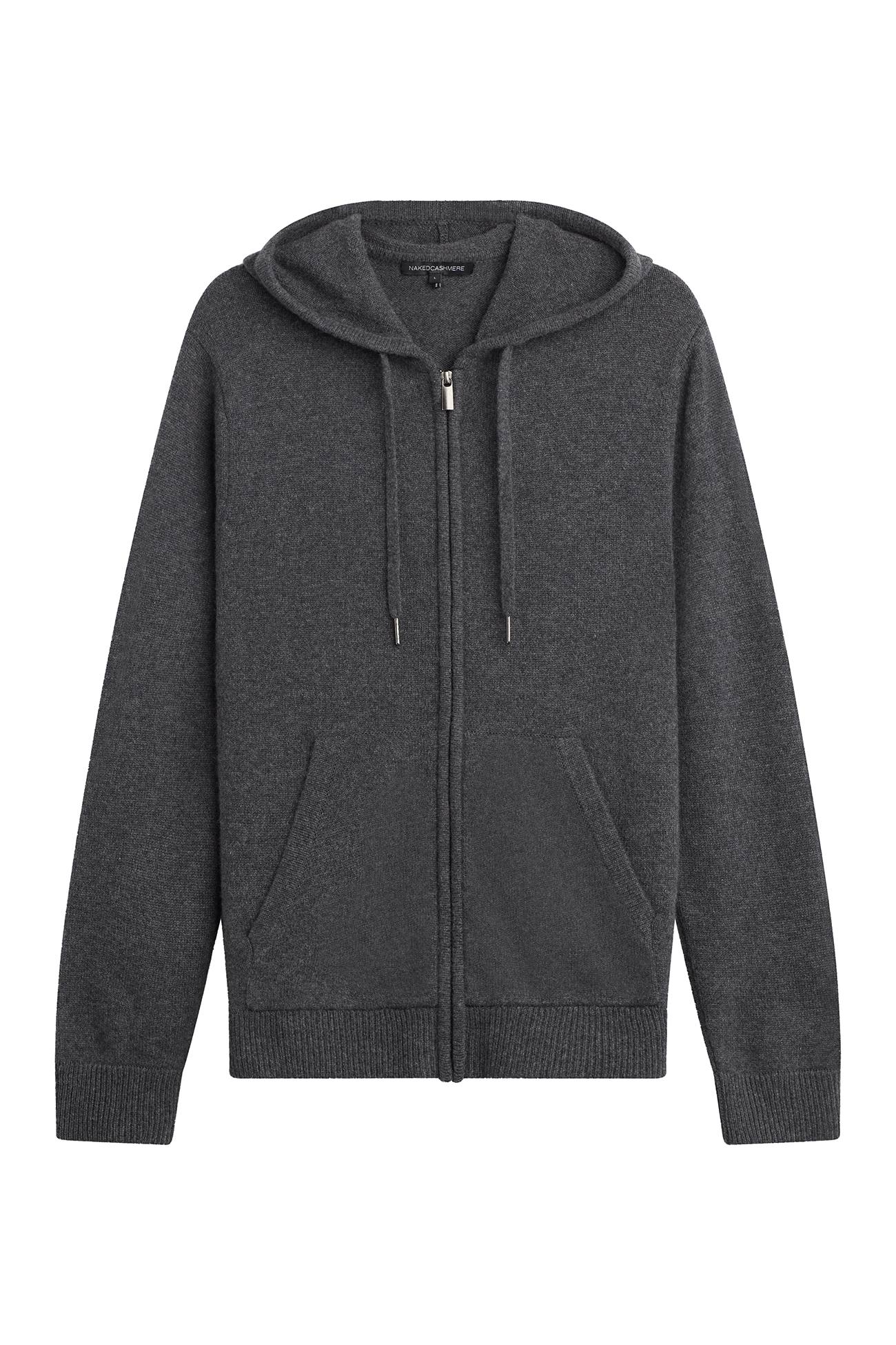 JAKE ZIP-UP CASHMERE HOODIE - Image 6
