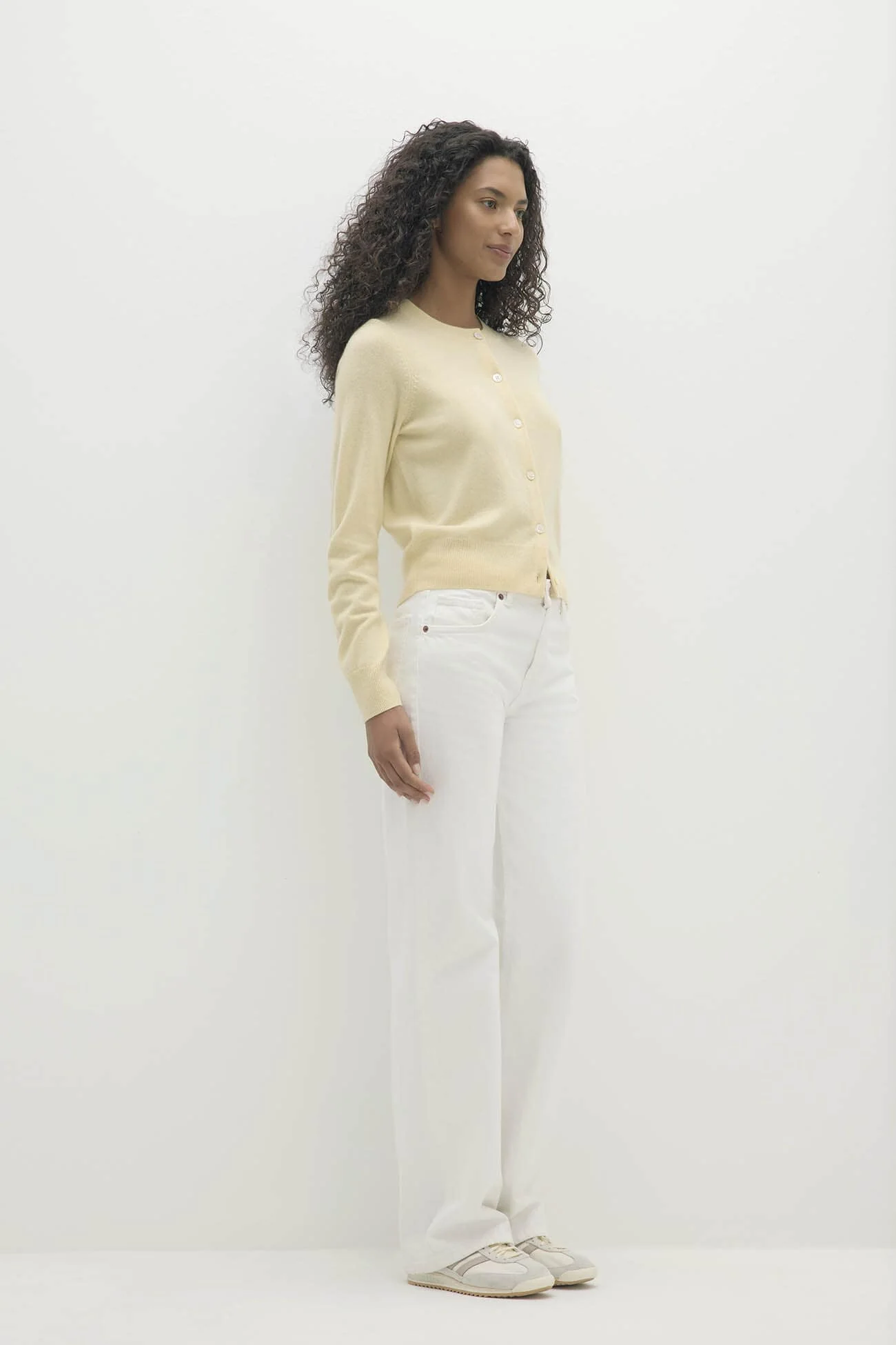 JAYLA BUTTON-UP CASHMERE CARDIGAN - Image 14