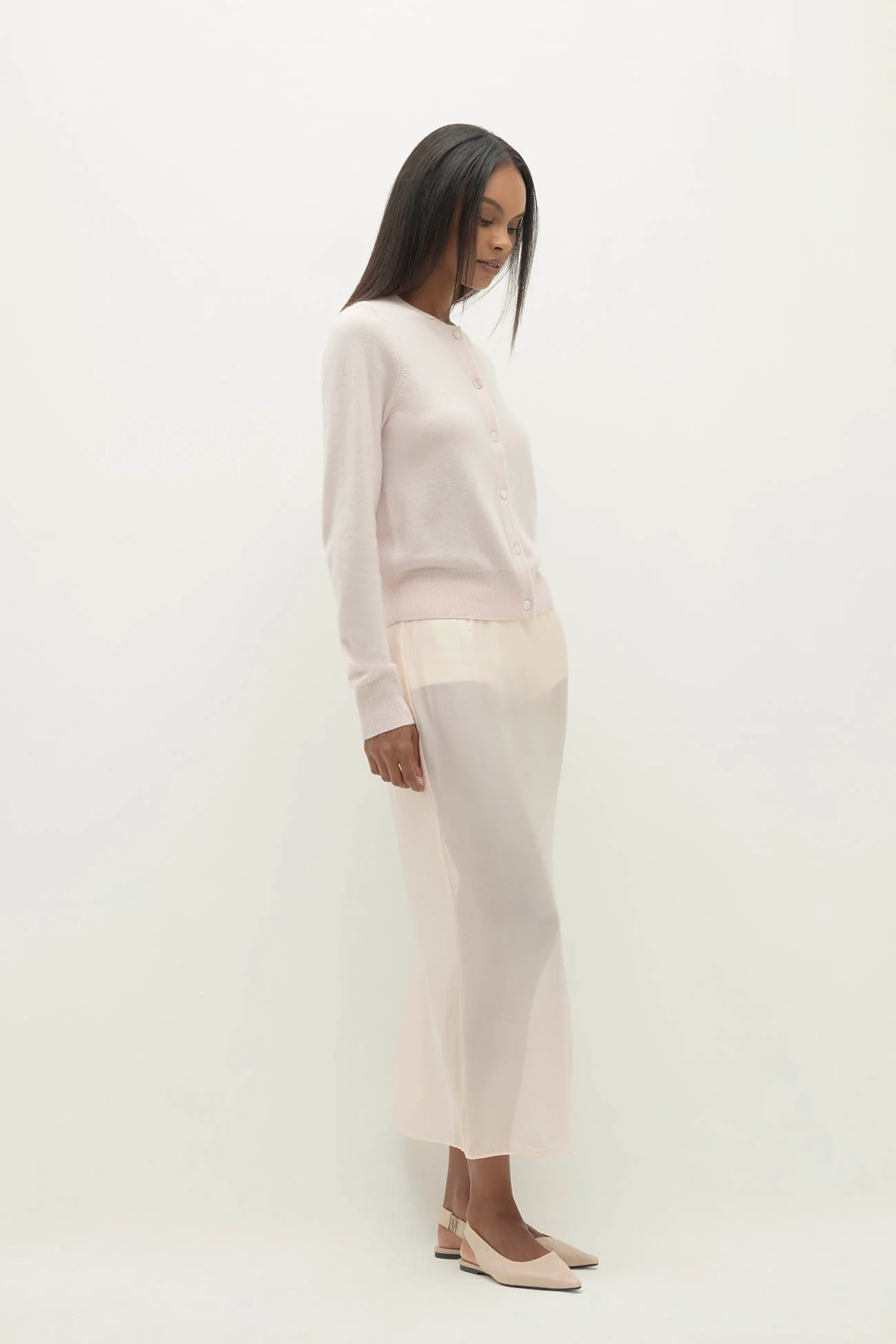 JAYLA BUTTON-UP CASHMERE CARDIGAN - Image 26