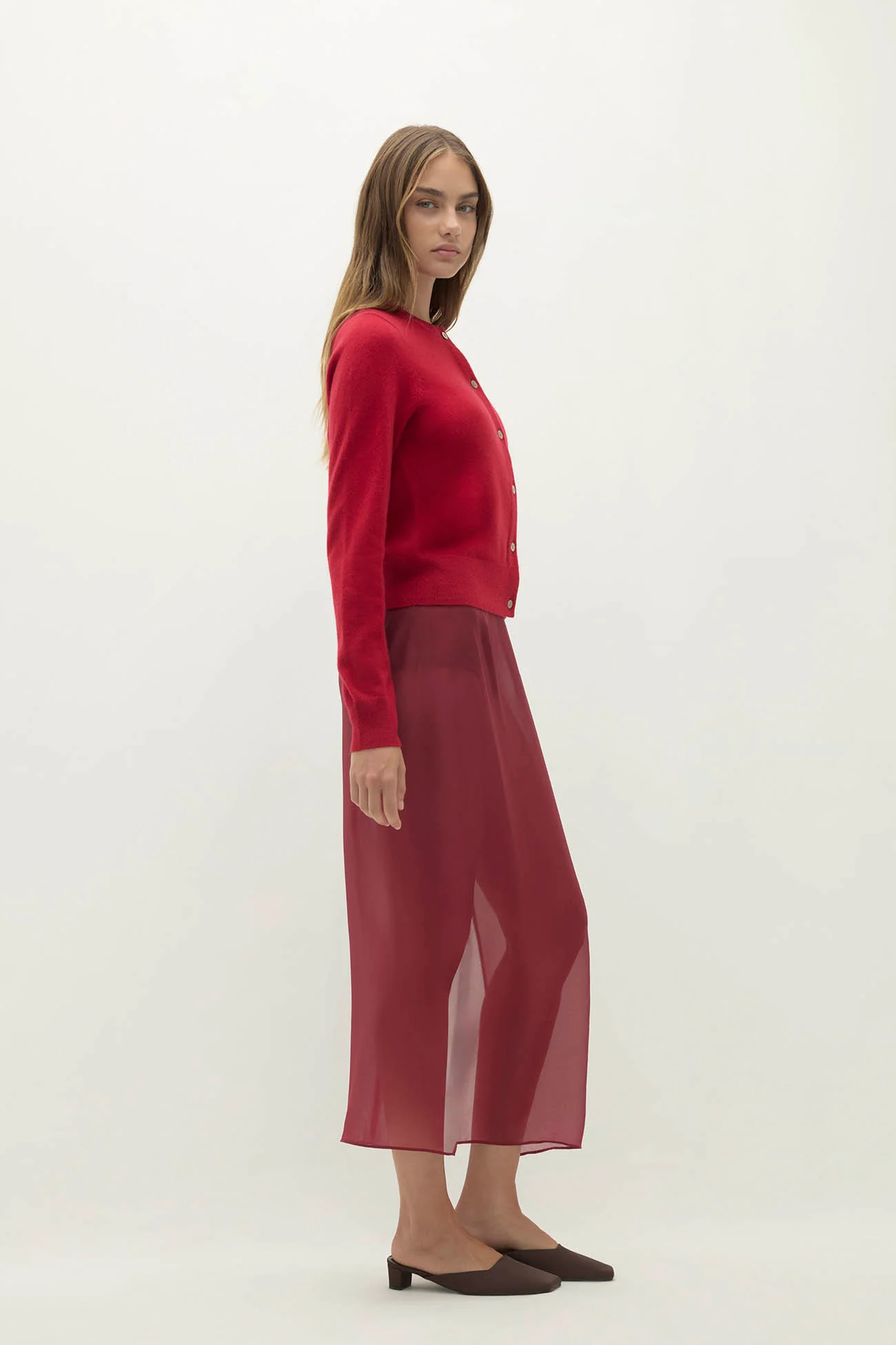 JAYLA BUTTON-UP CASHMERE CARDIGAN - Image 32