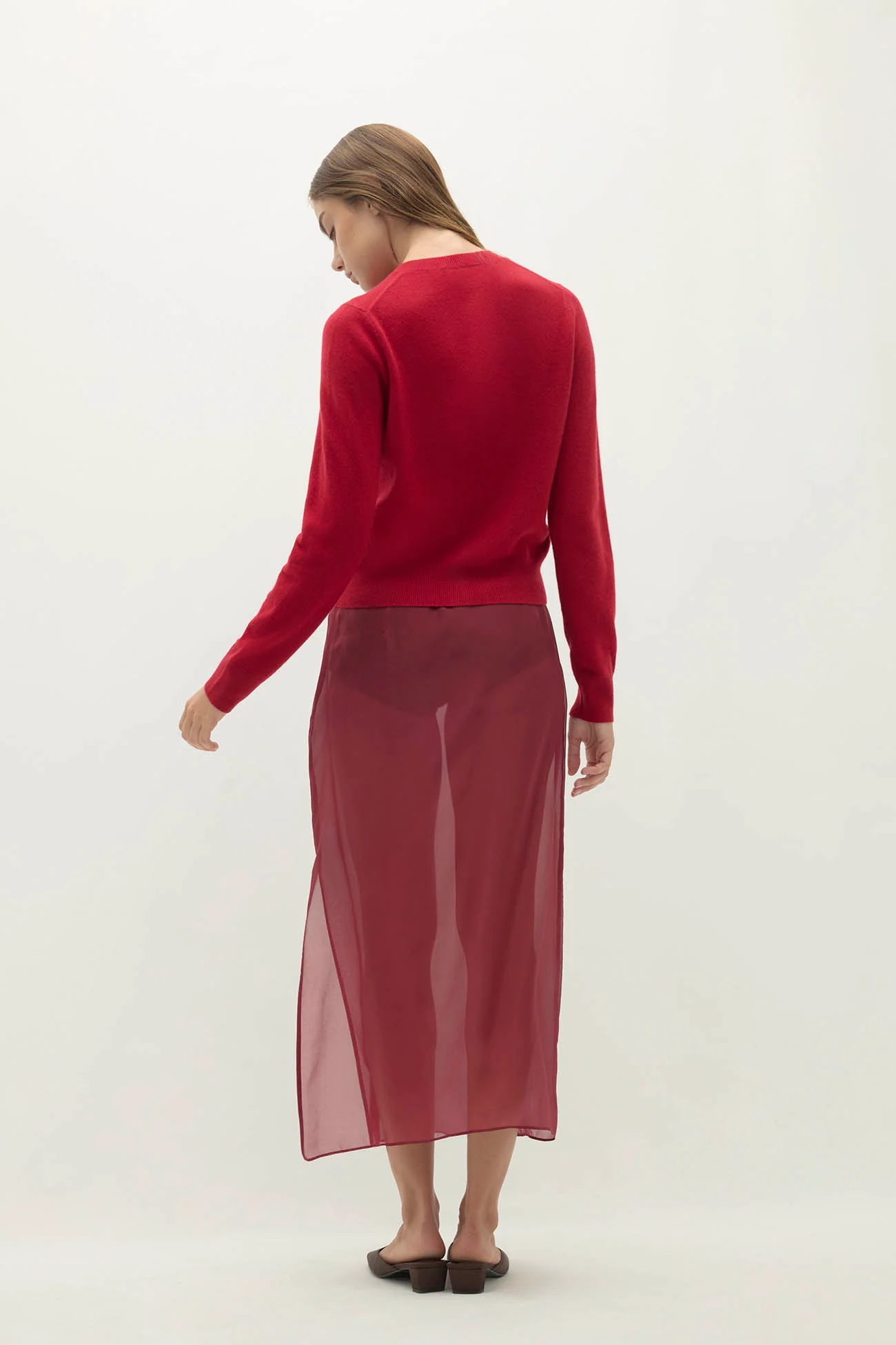 JAYLA BUTTON-UP CASHMERE CARDIGAN - Image 33