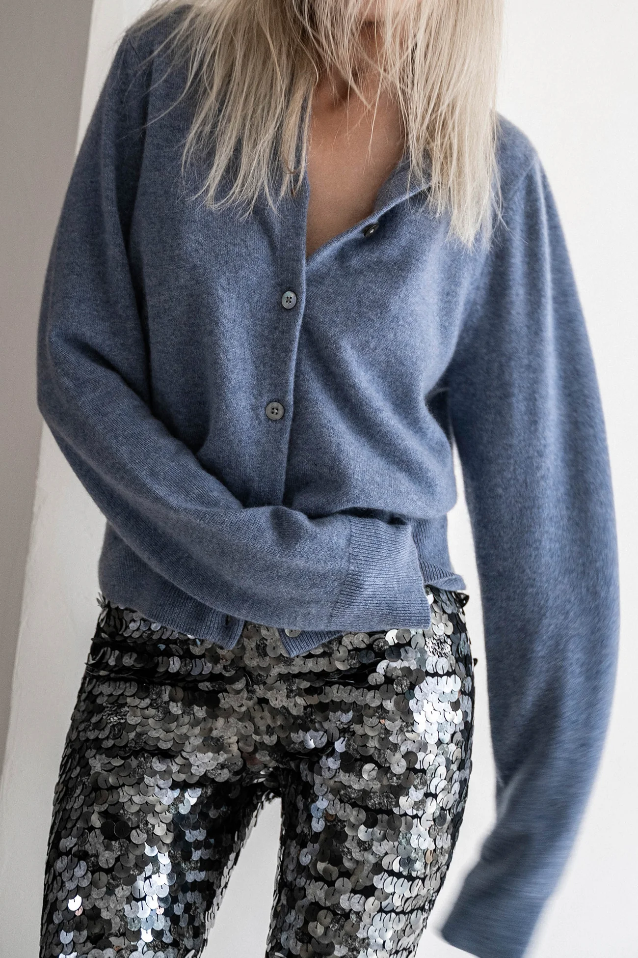 JAYLA BUTTON-UP CASHMERE CARDIGAN - Image 43