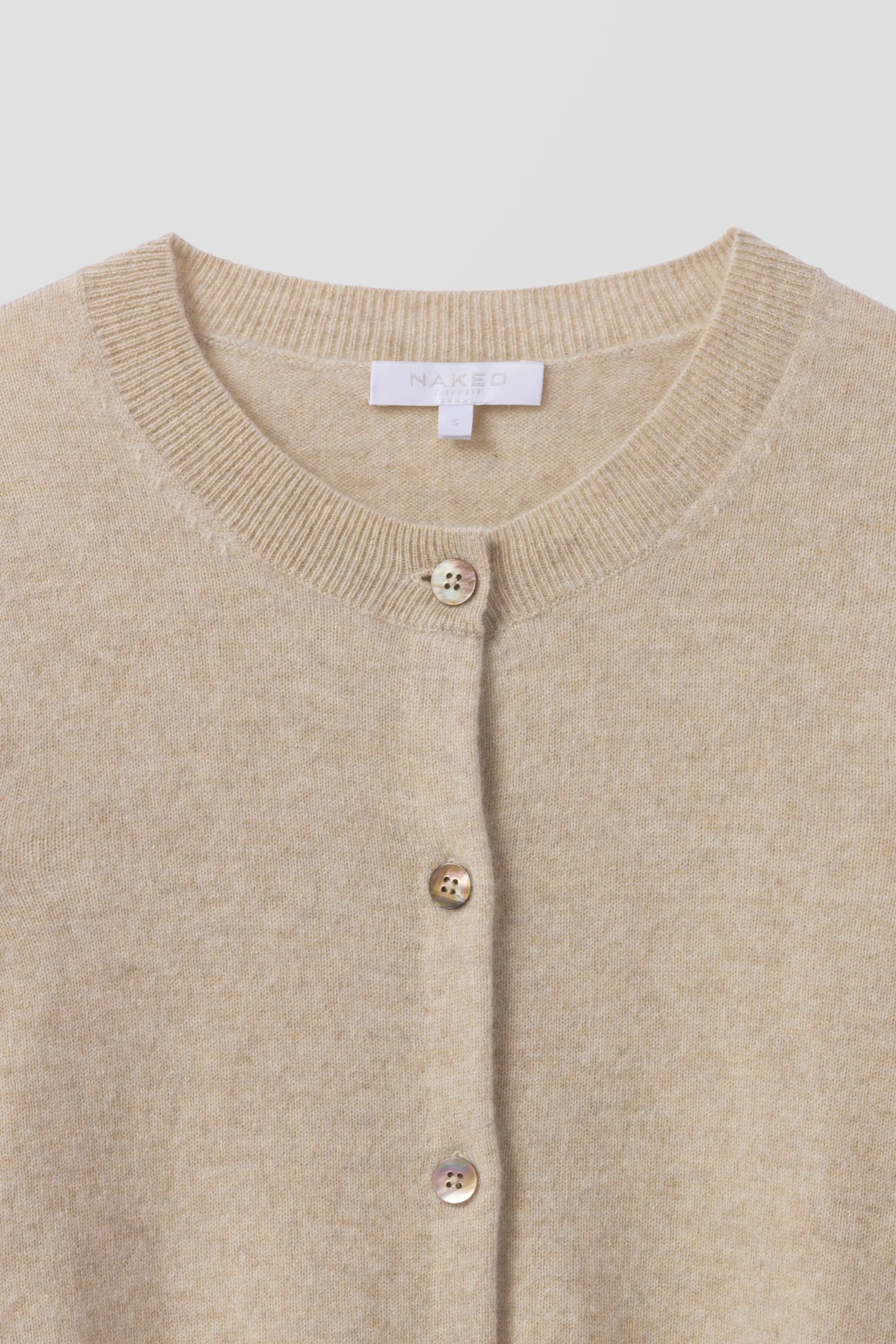 JAYLA BUTTON-UP CASHMERE CARDIGAN - Image 5