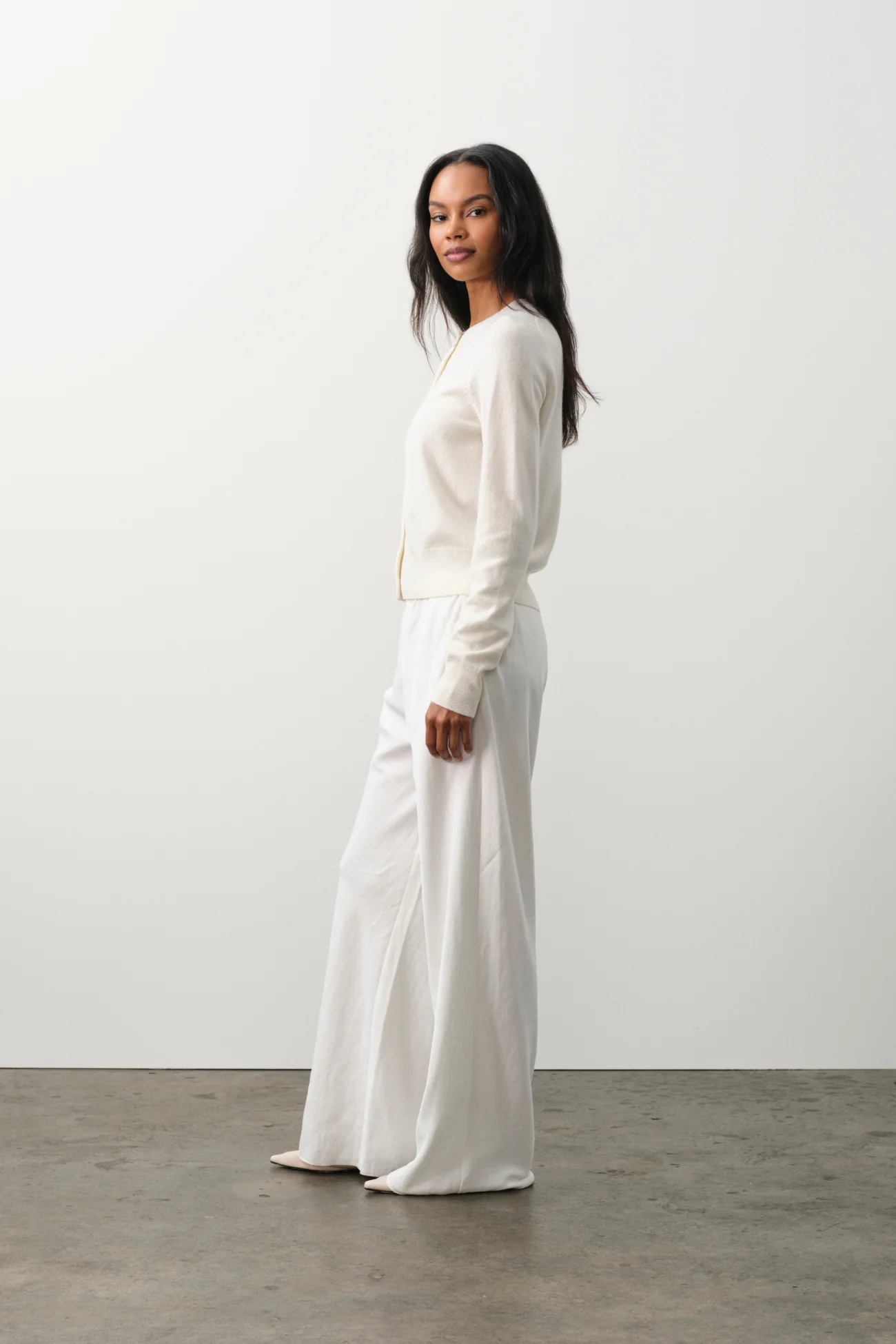 JAYLA BUTTON-UP CASHMERE CARDIGAN - Image 57