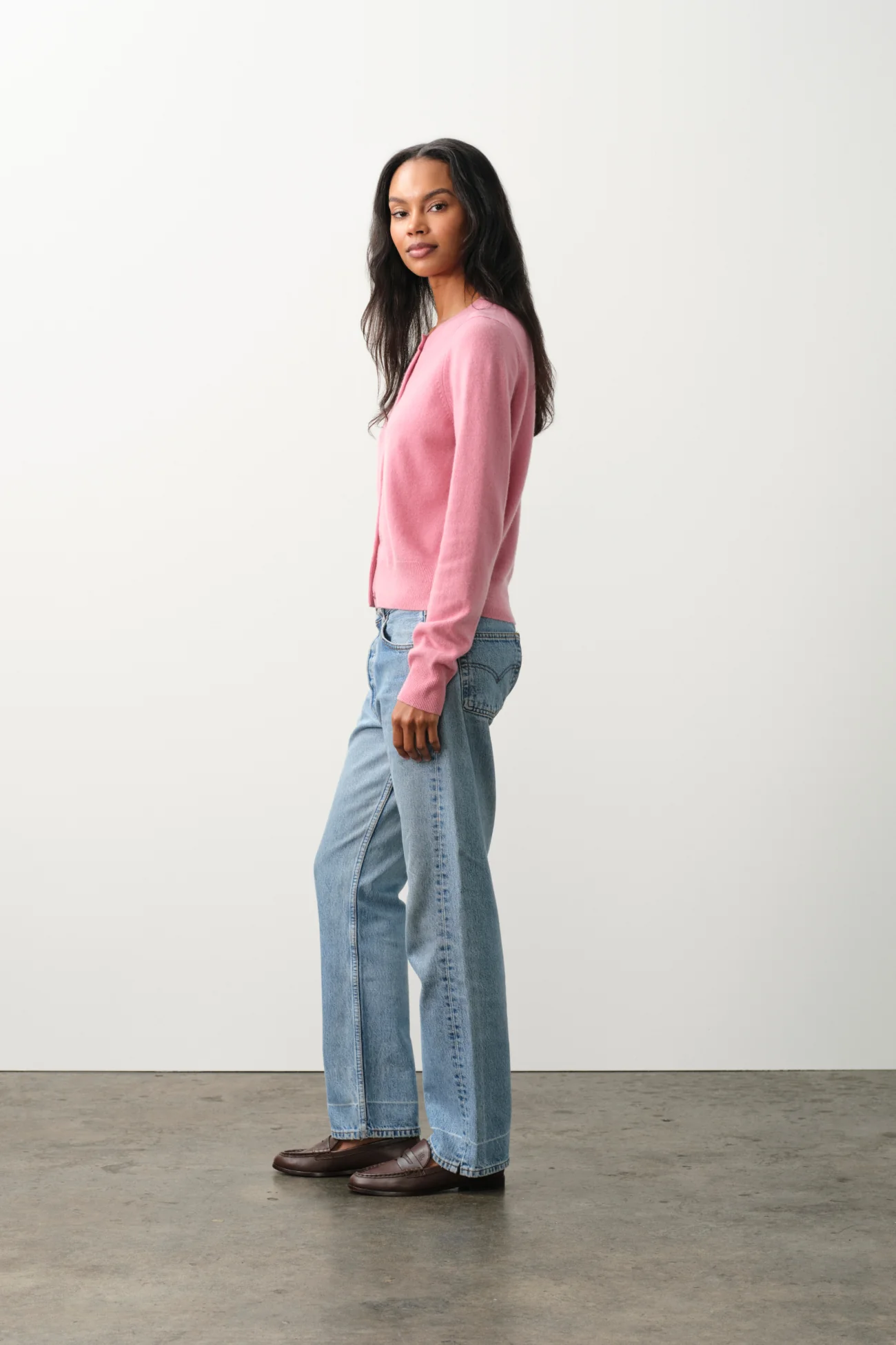 JAYLA BUTTON-UP CASHMERE CARDIGAN - Image 62