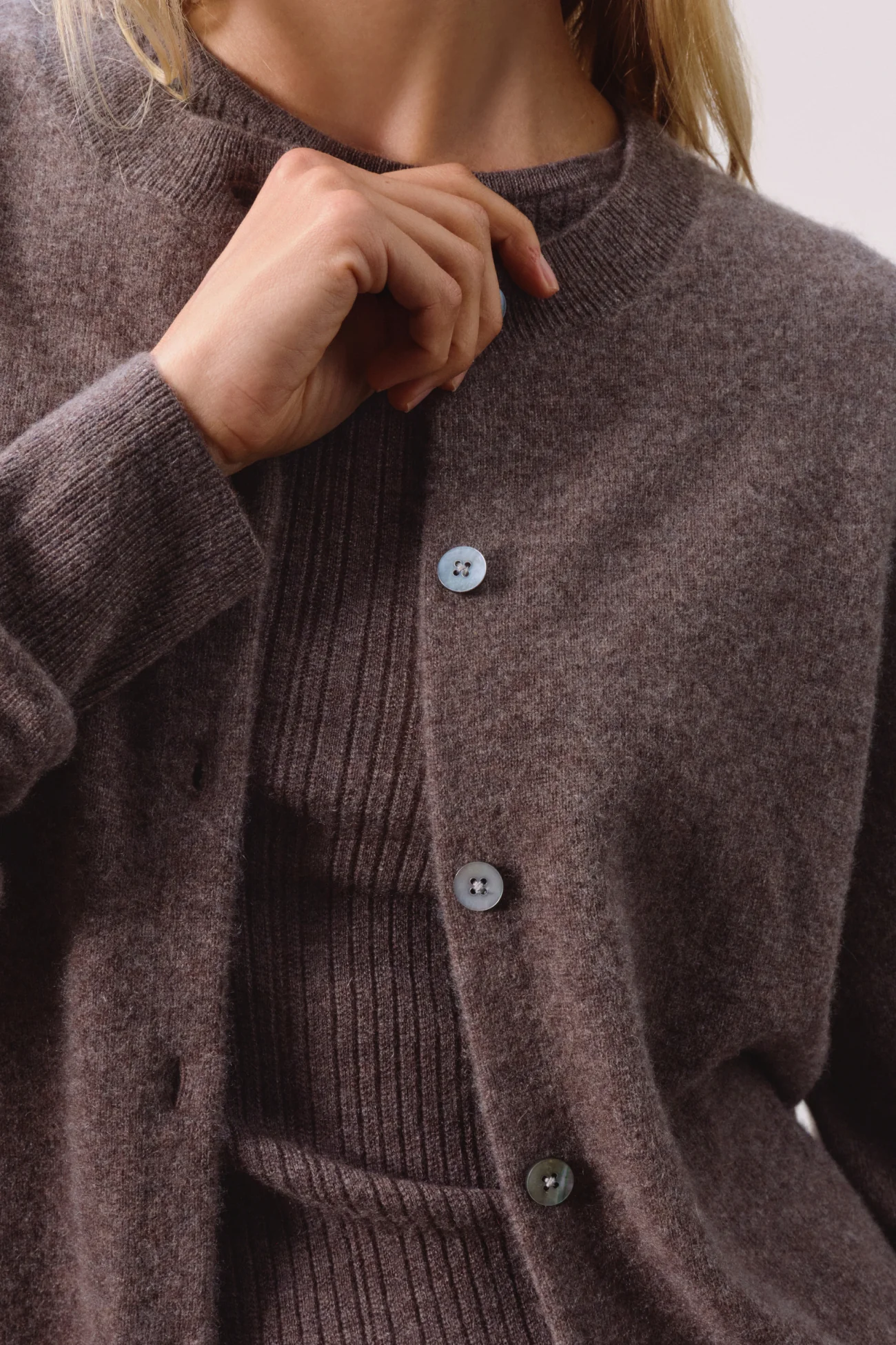 JAYLA BUTTON-UP CASHMERE CARDIGAN - Image 67