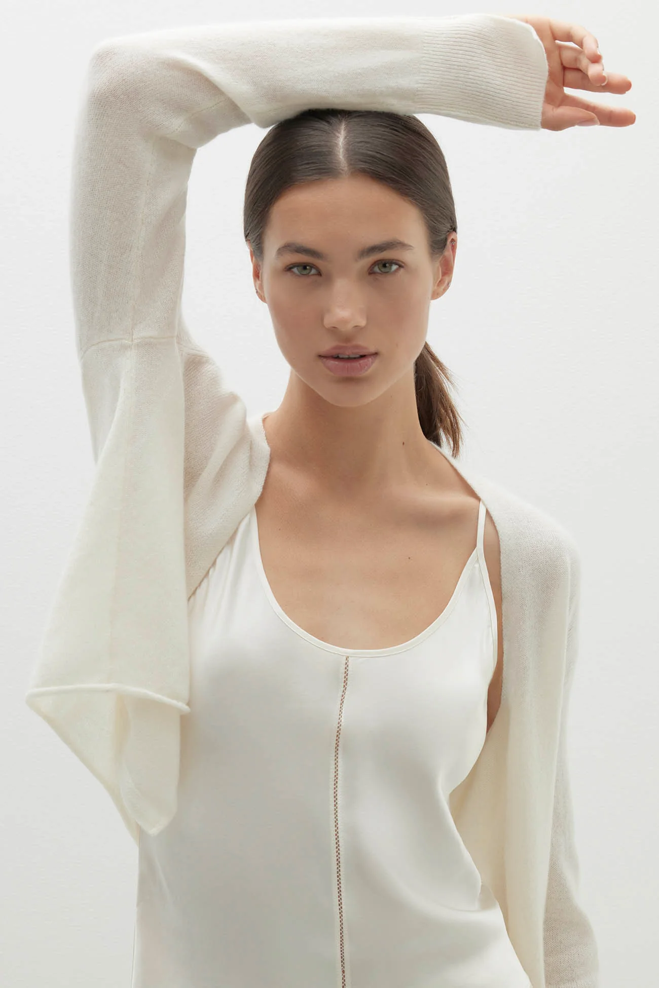 JUNO CROPPED CASHMERE CARDIGAN - Image 14