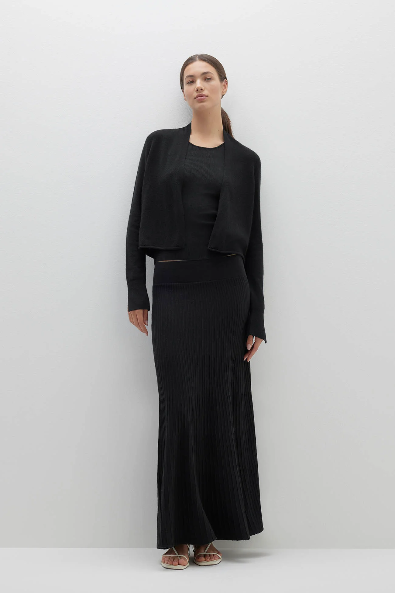 JUNO CROPPED CASHMERE CARDIGAN - Image 7