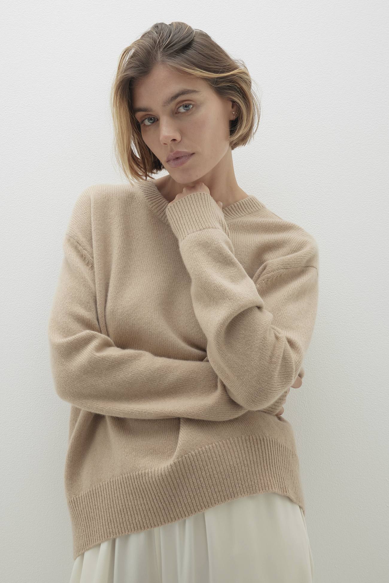 KAIA CREWNECK CASHMERE SWEATER - Image 37