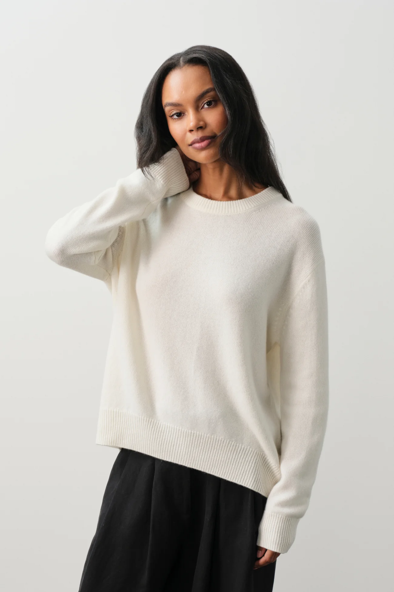 KAIA CREWNECK CASHMERE SWEATER - Image 6