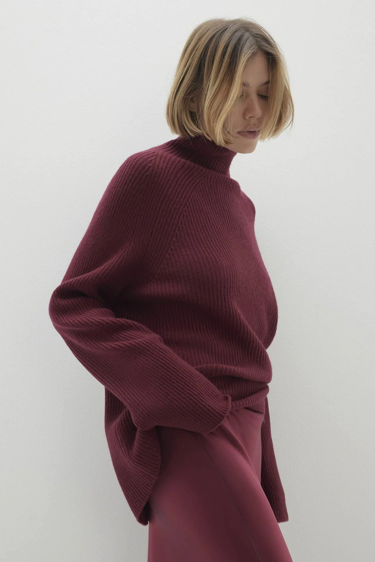 KORA CASHMERE MOCK NECK SWEATER - Image 10