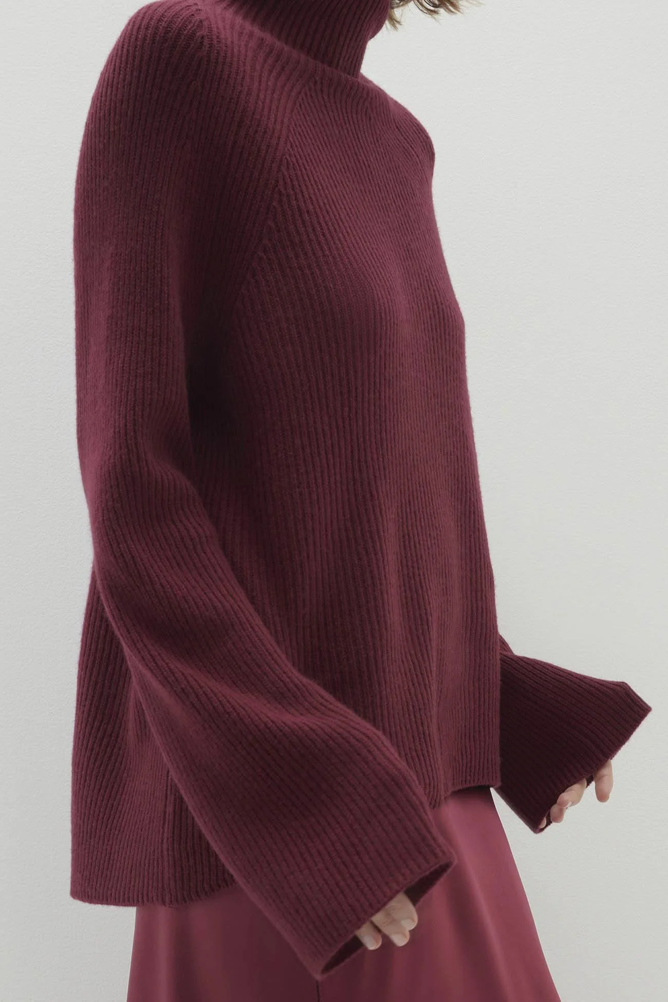 KORA CASHMERE MOCK NECK SWEATER - Image 13
