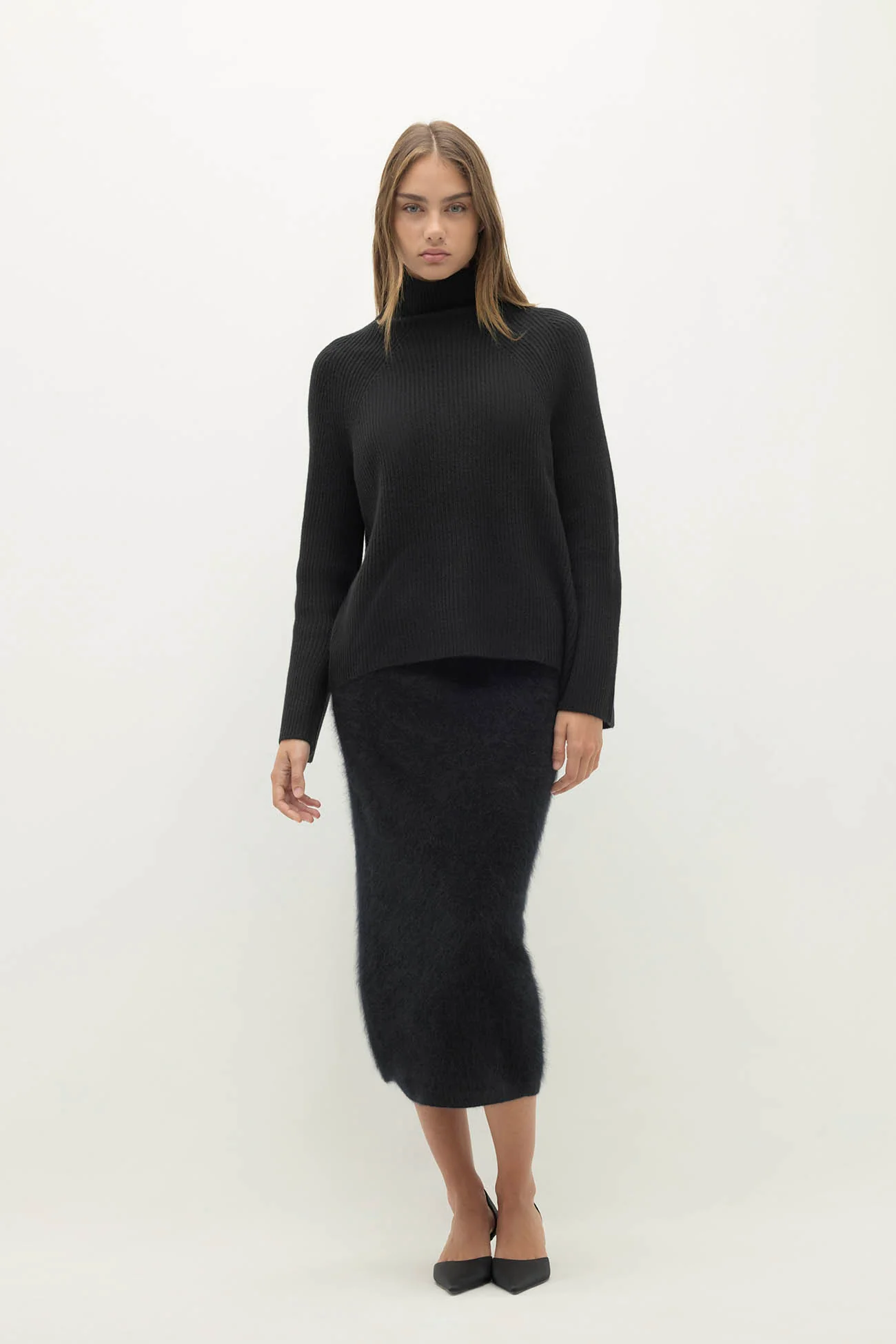 KORA CASHMERE MOCK NECK SWEATER - Image 15