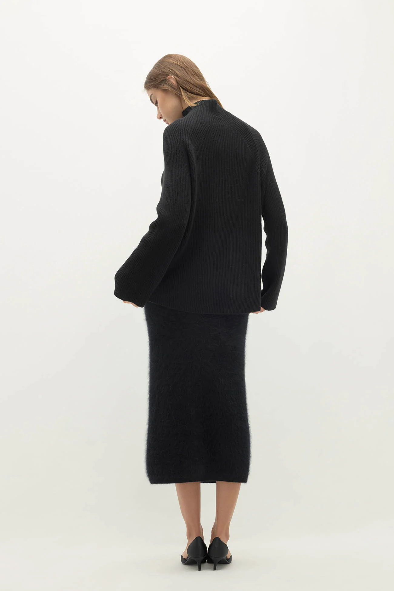 KORA CASHMERE MOCK NECK SWEATER - Image 18