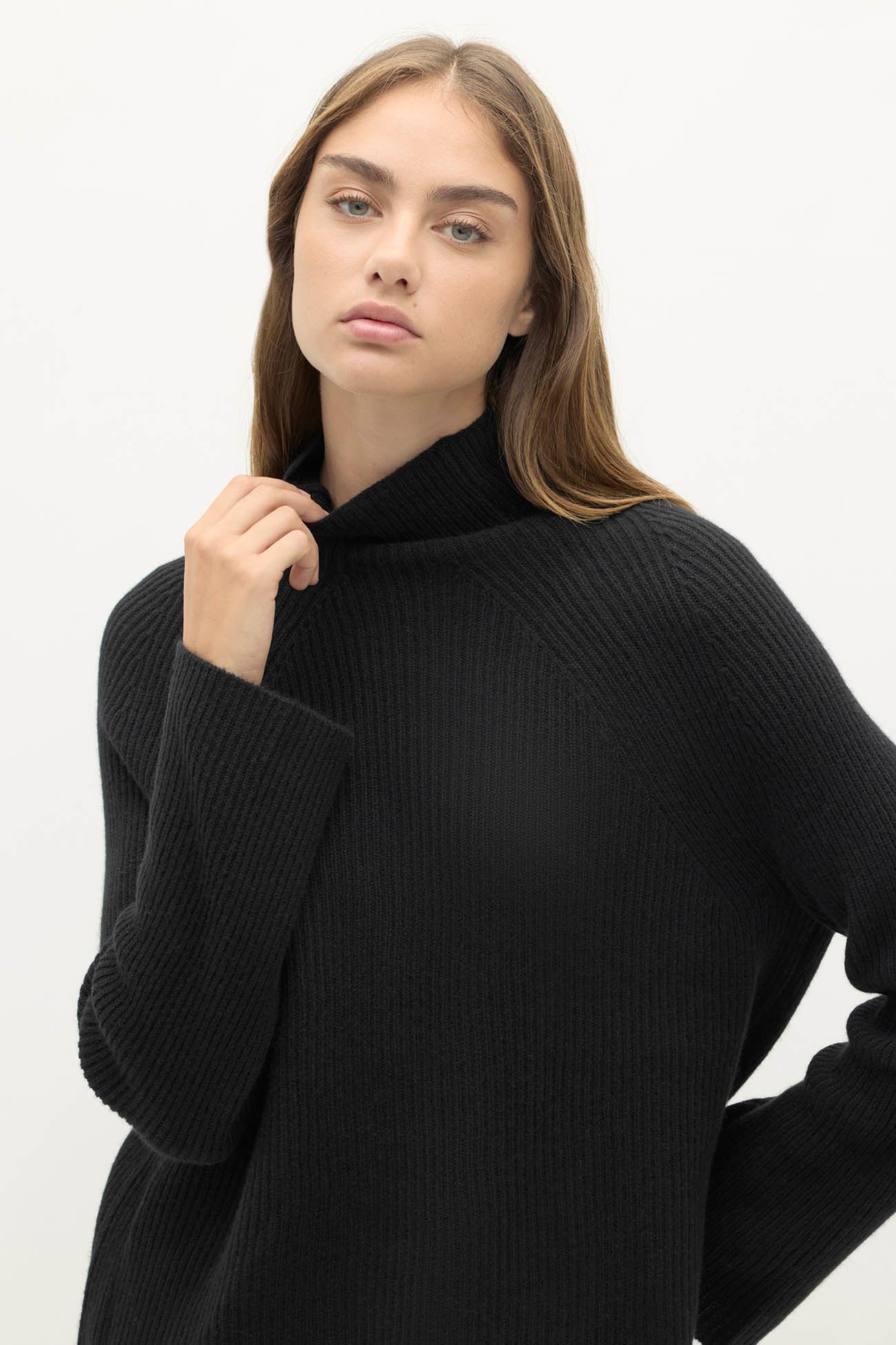 KORA CASHMERE MOCK NECK SWEATER - Image 19