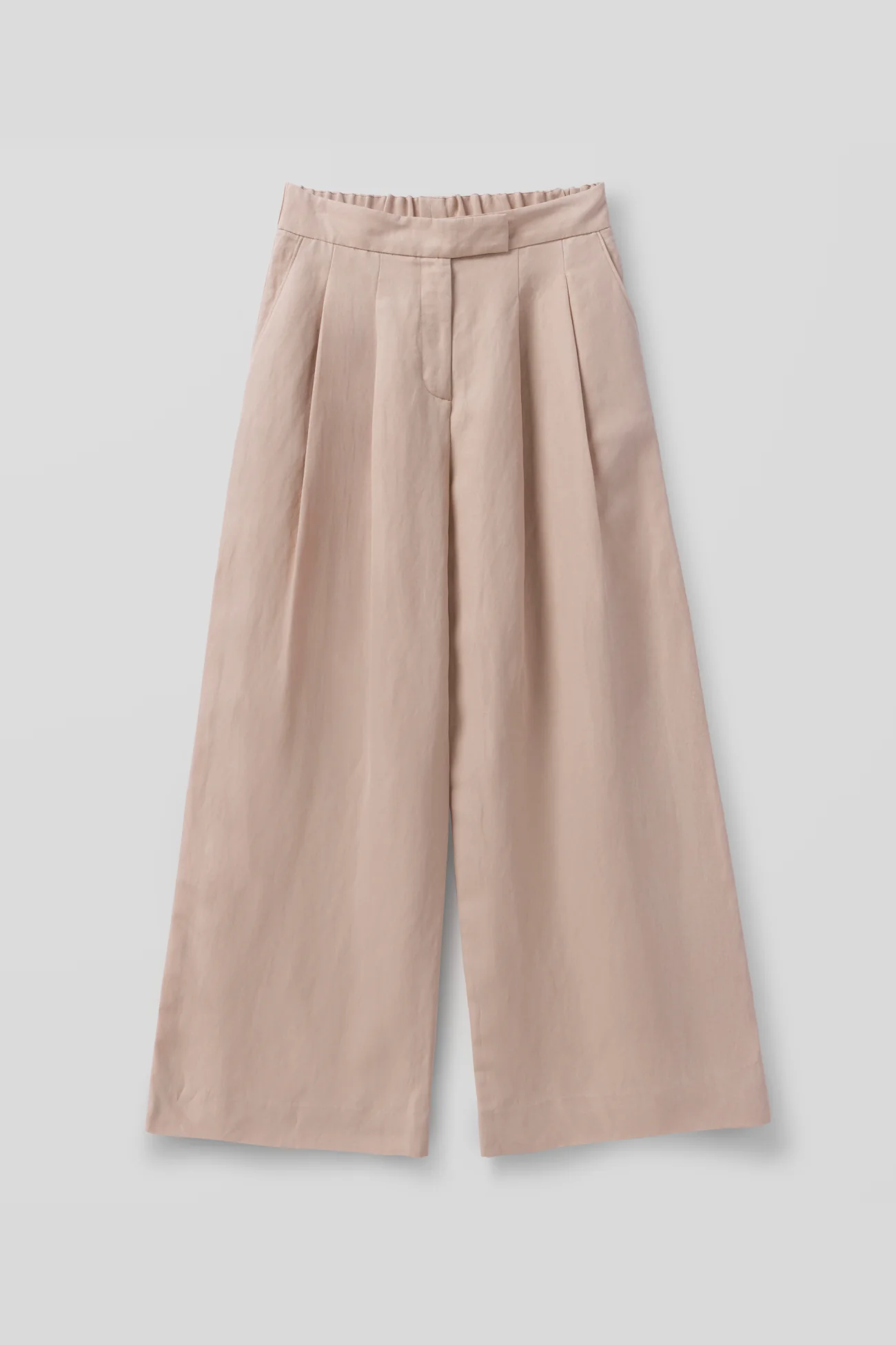 LEYNA SILK LINEN WIDE LEG PANT - Image 7